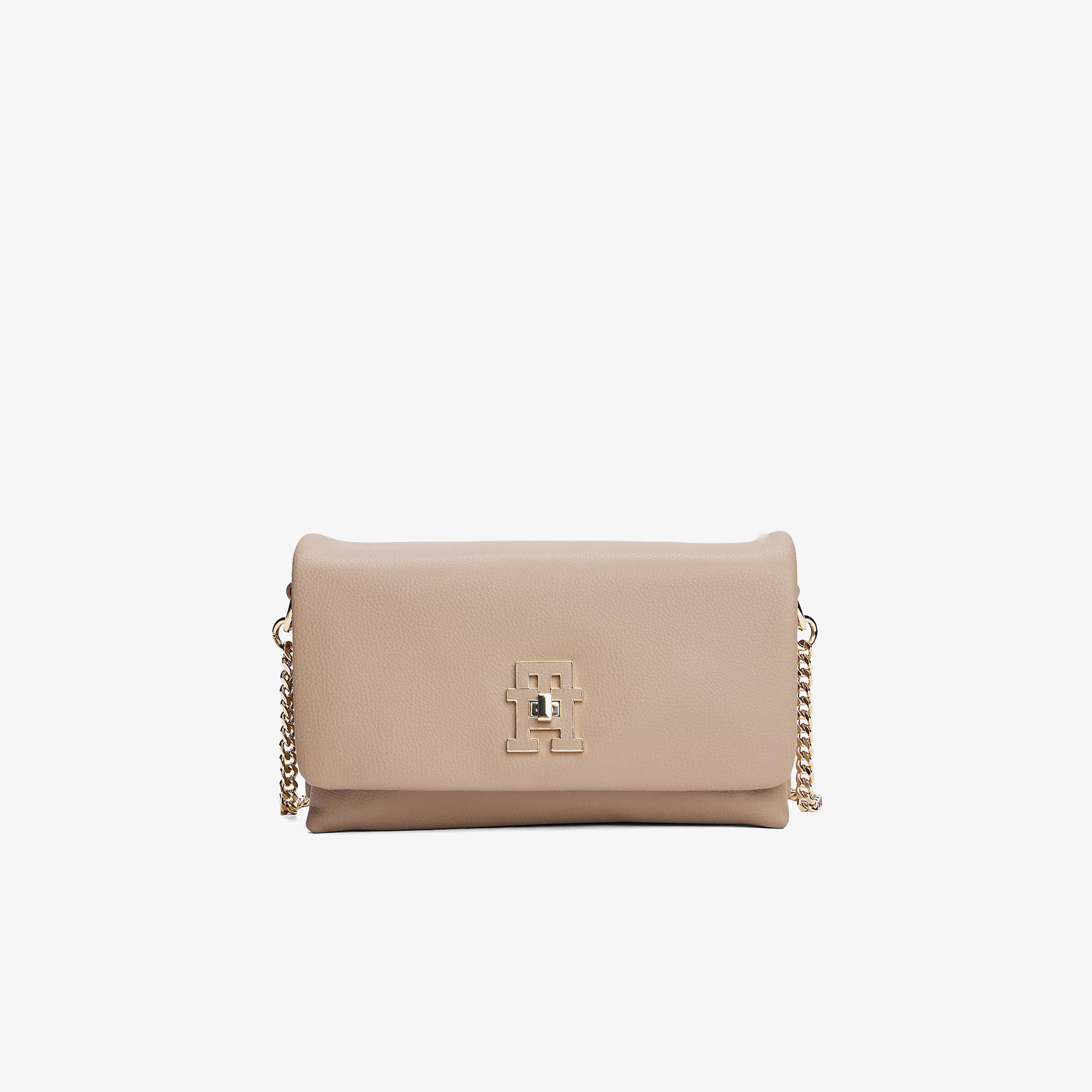 Tommy Hilfiger Modern Mini Kadın Bej Çapraz Çanta
