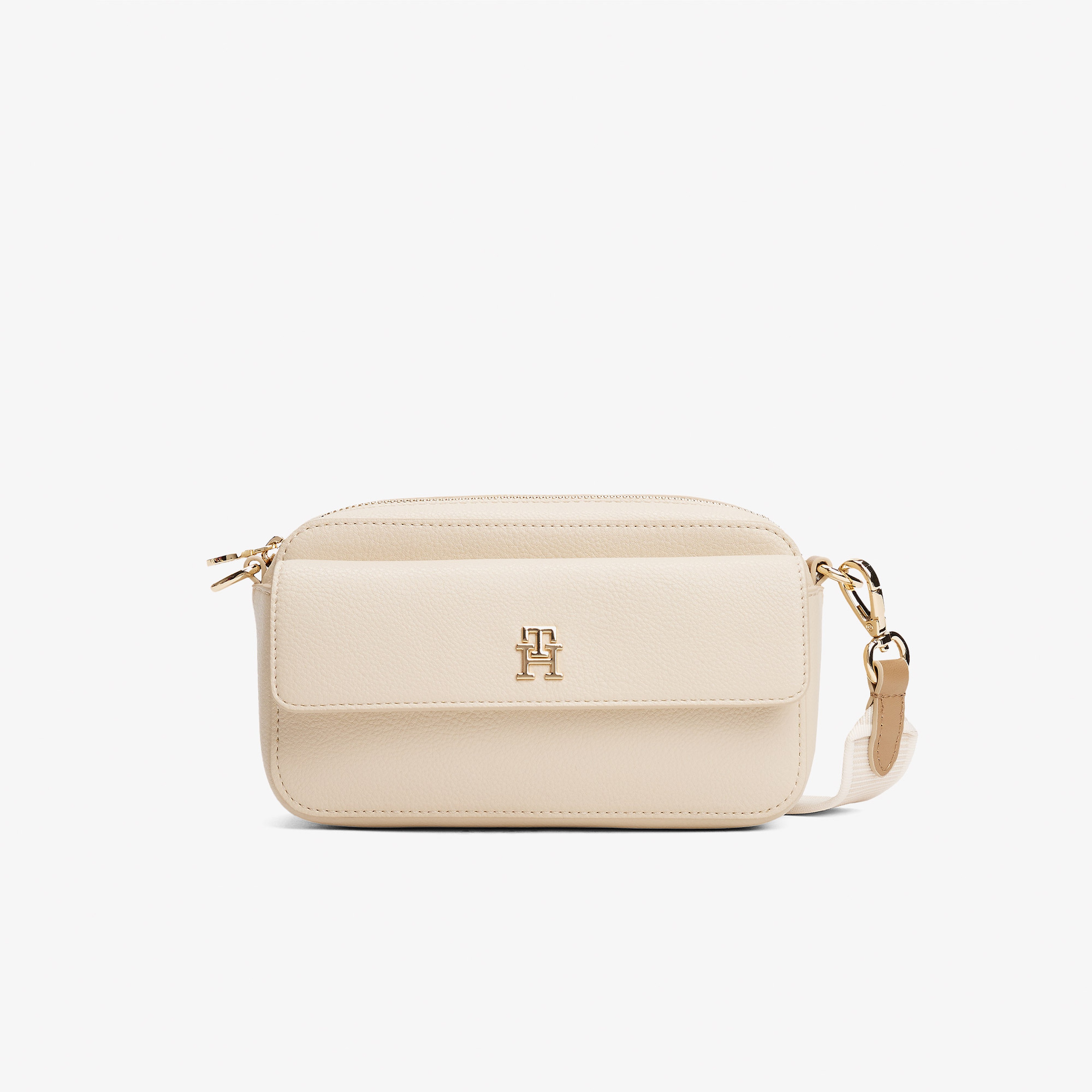 Tommy Hilfiger Distinct Kadın Bej Çapraz Çanta