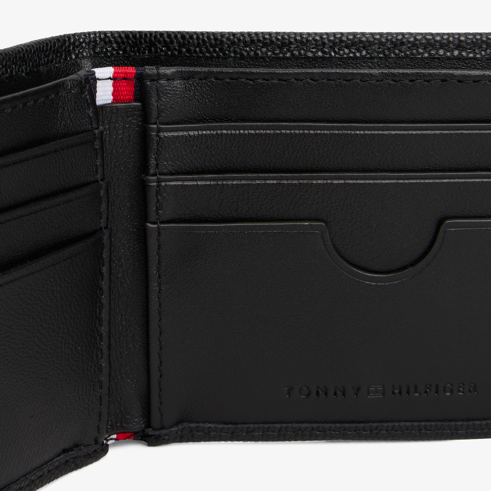 Tommy Hilfiger Flag Mini Erkek Siyah Cüzdan