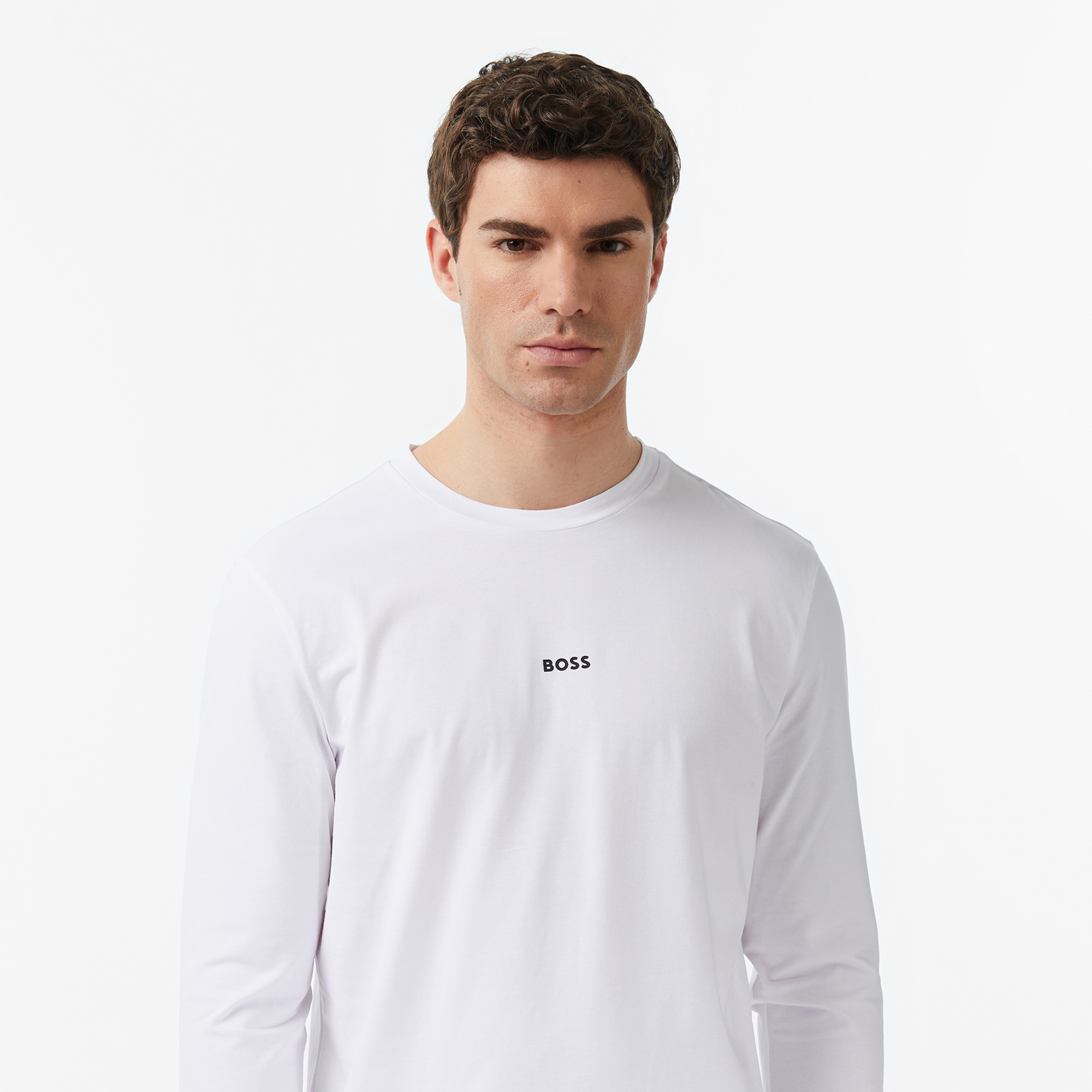 Boss Erkek Beyaz T-Shirt