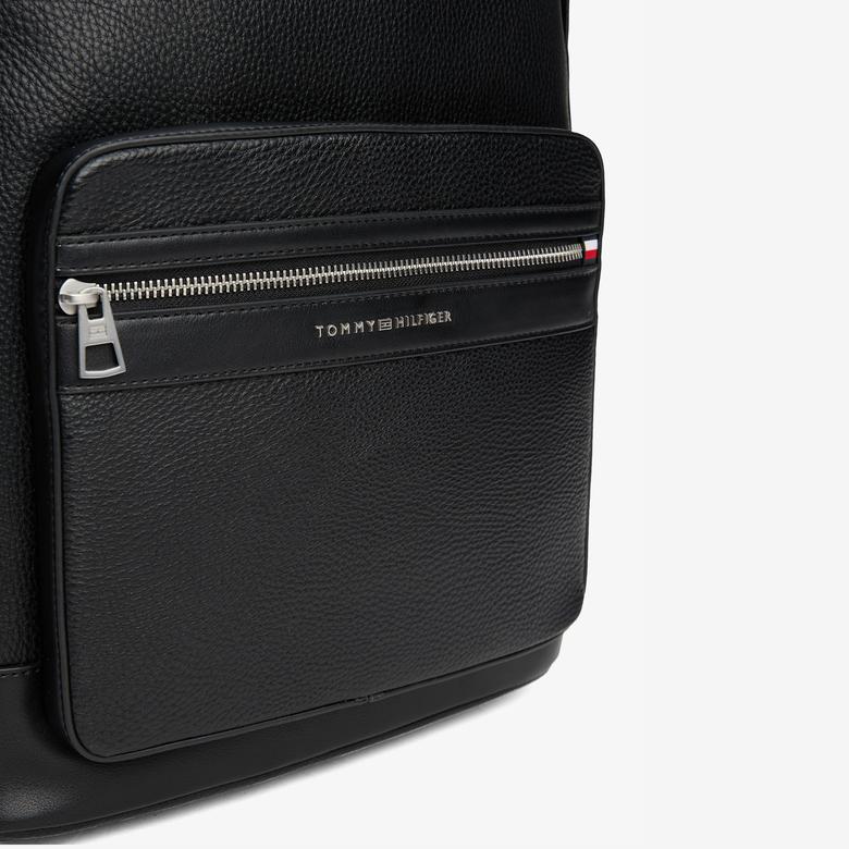 Tommy Hilfiger Central Erkek Siyah Sırt Çantası