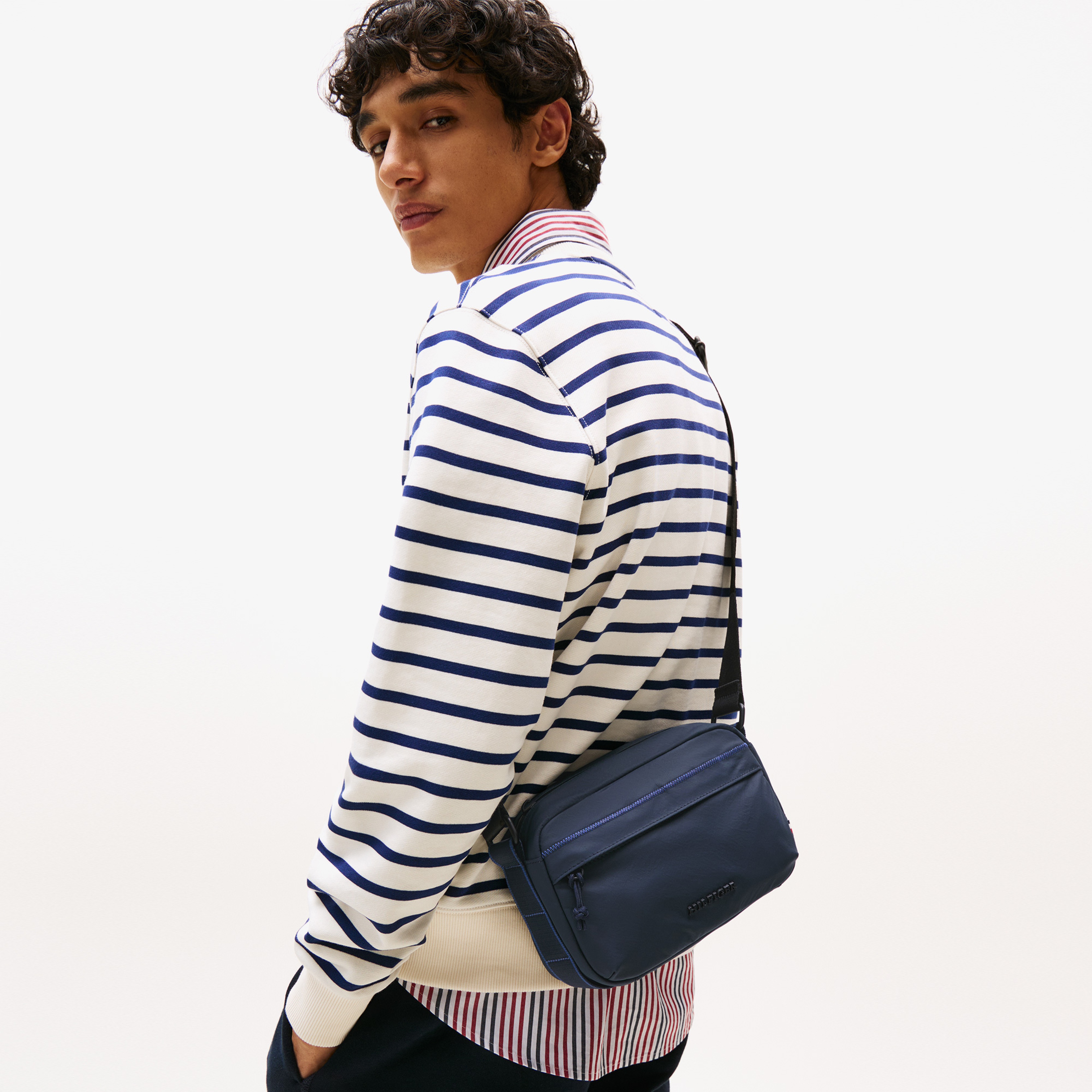Tommy Hilfiger Erkek Mavi Çanta