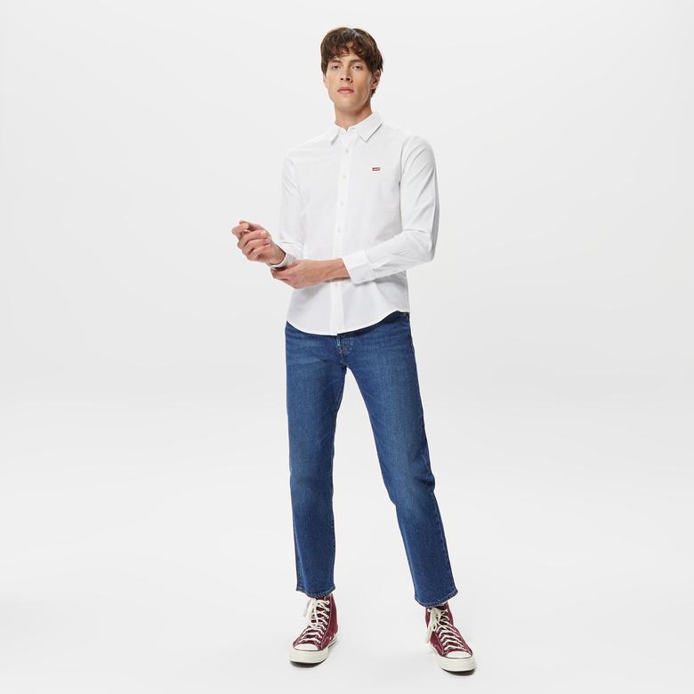 Levi's Battery Slim Erkek Beyaz Gömlek