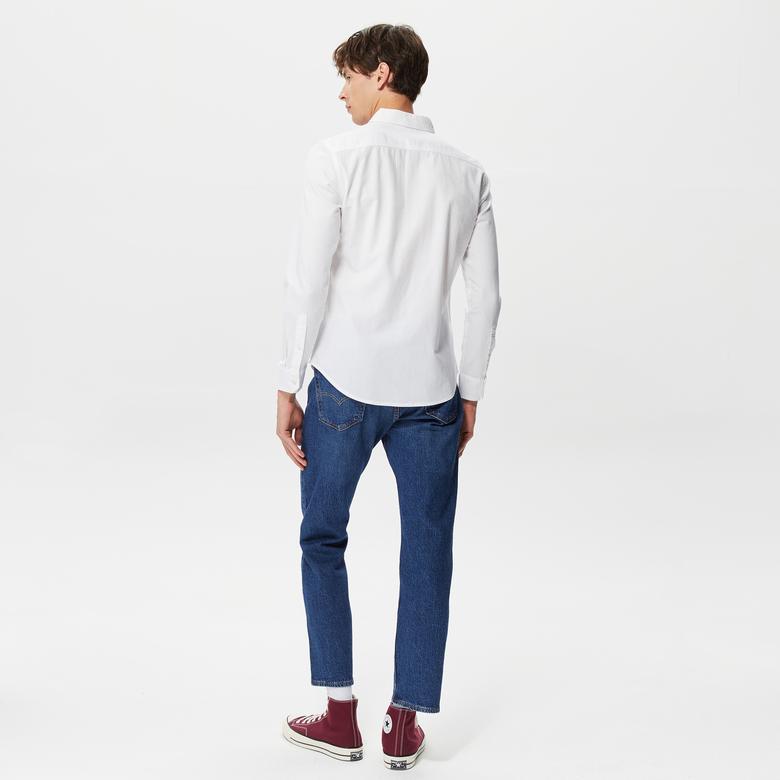 Levi's Battery Slim Erkek Beyaz Gömlek