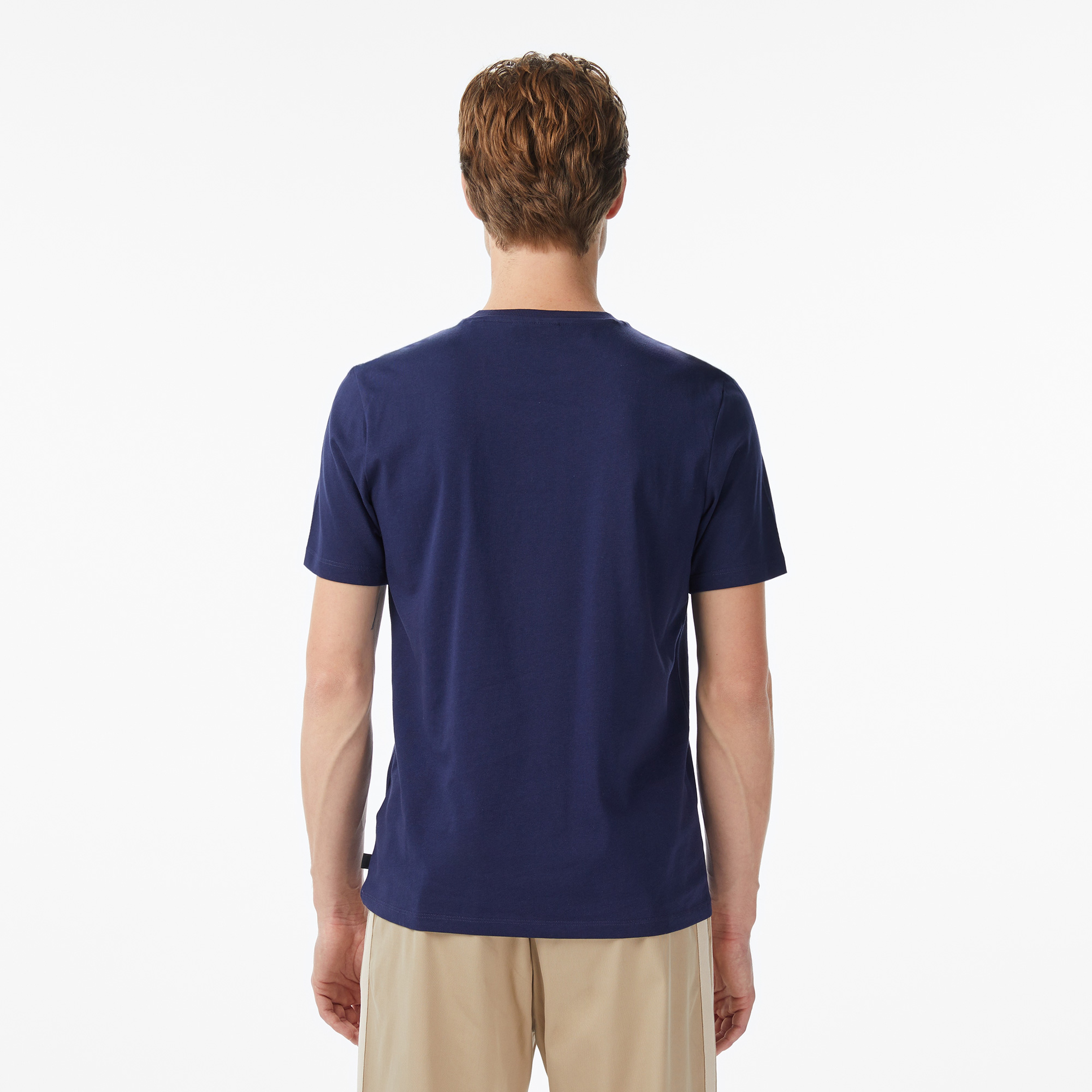 Scotch&Soda Regular Fit Left Chest Logo Erkek Lacivert T-Shirt