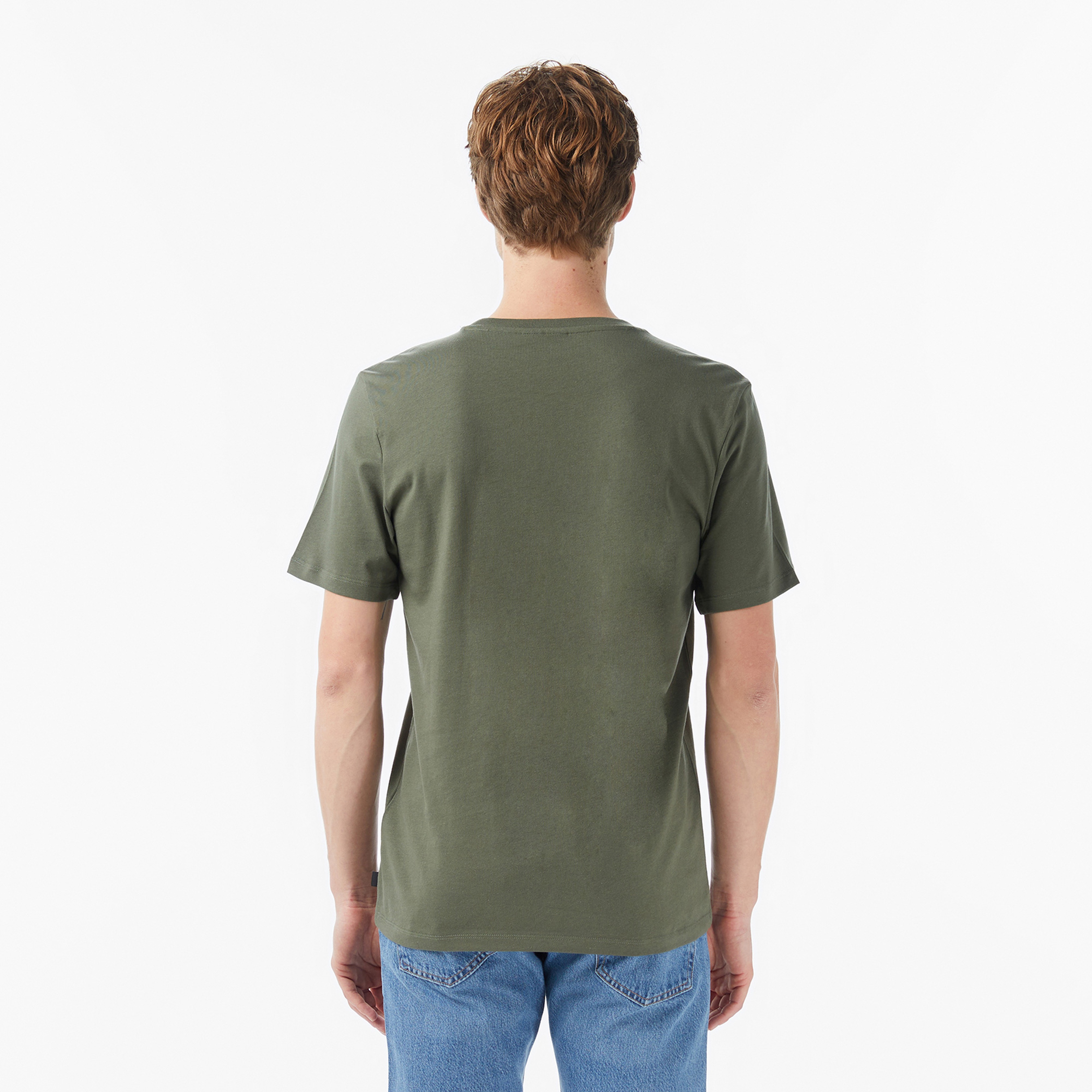Scotch&Soda Regular Fit Left Chest Logo Erkek Yeşil T-Shirt