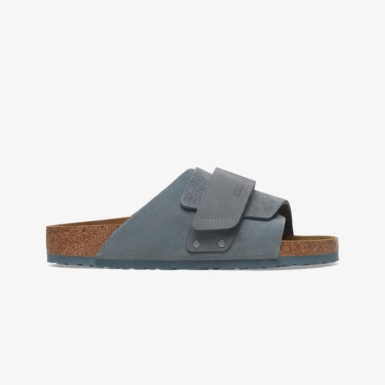 Birkenstock Kyoto Vl Nu Erkek Gri Terlik