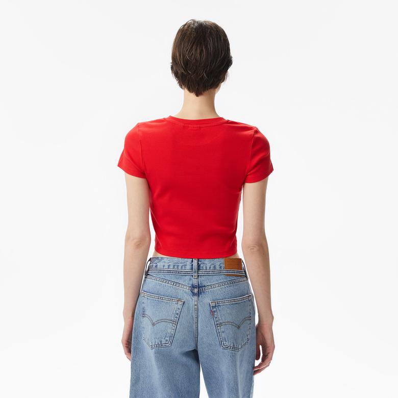 Levi's Essential Sporty Kadın Kırmızı T-Shirt