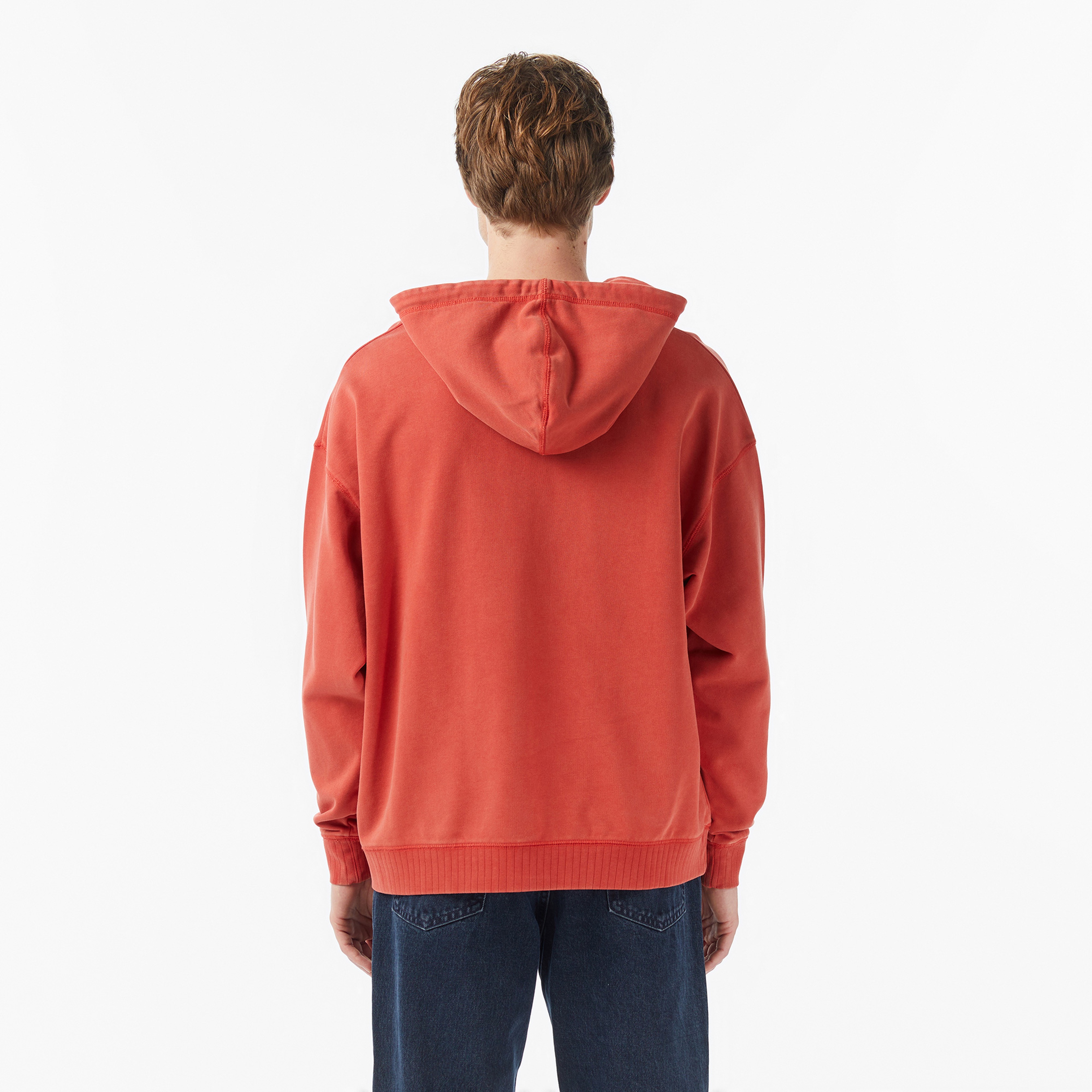 Scotch&Soda Wash Artwork Erkek Kırmızı Sweatshirt