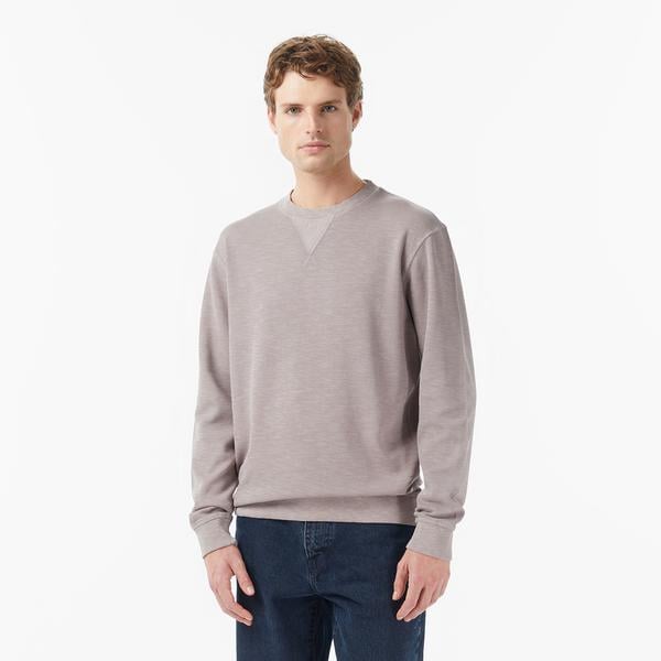 Scotch&Soda G/D Structured Erkek Gri Sweatshirt