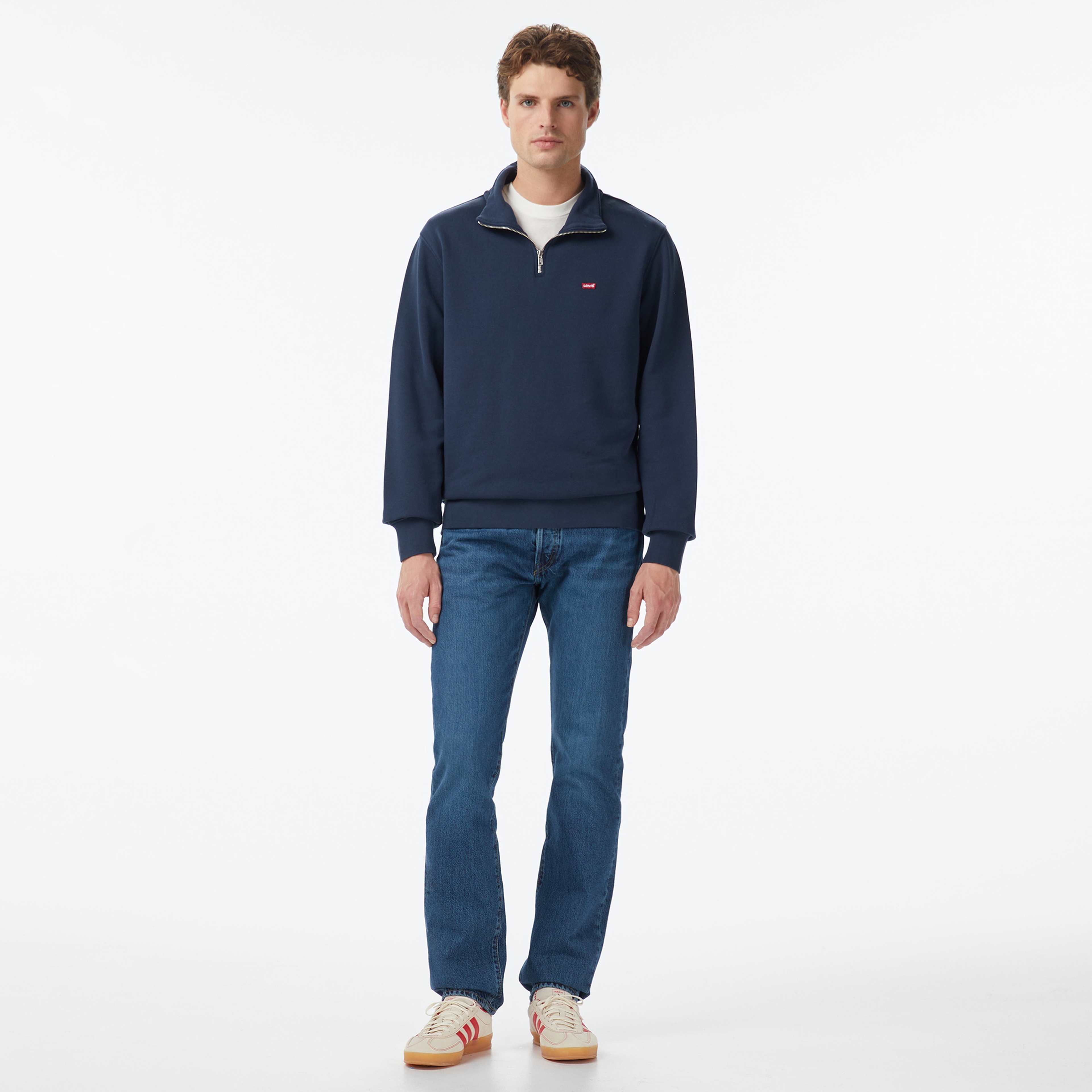 Levi'S Original Blaze Erkek Mavi Sweatshirt