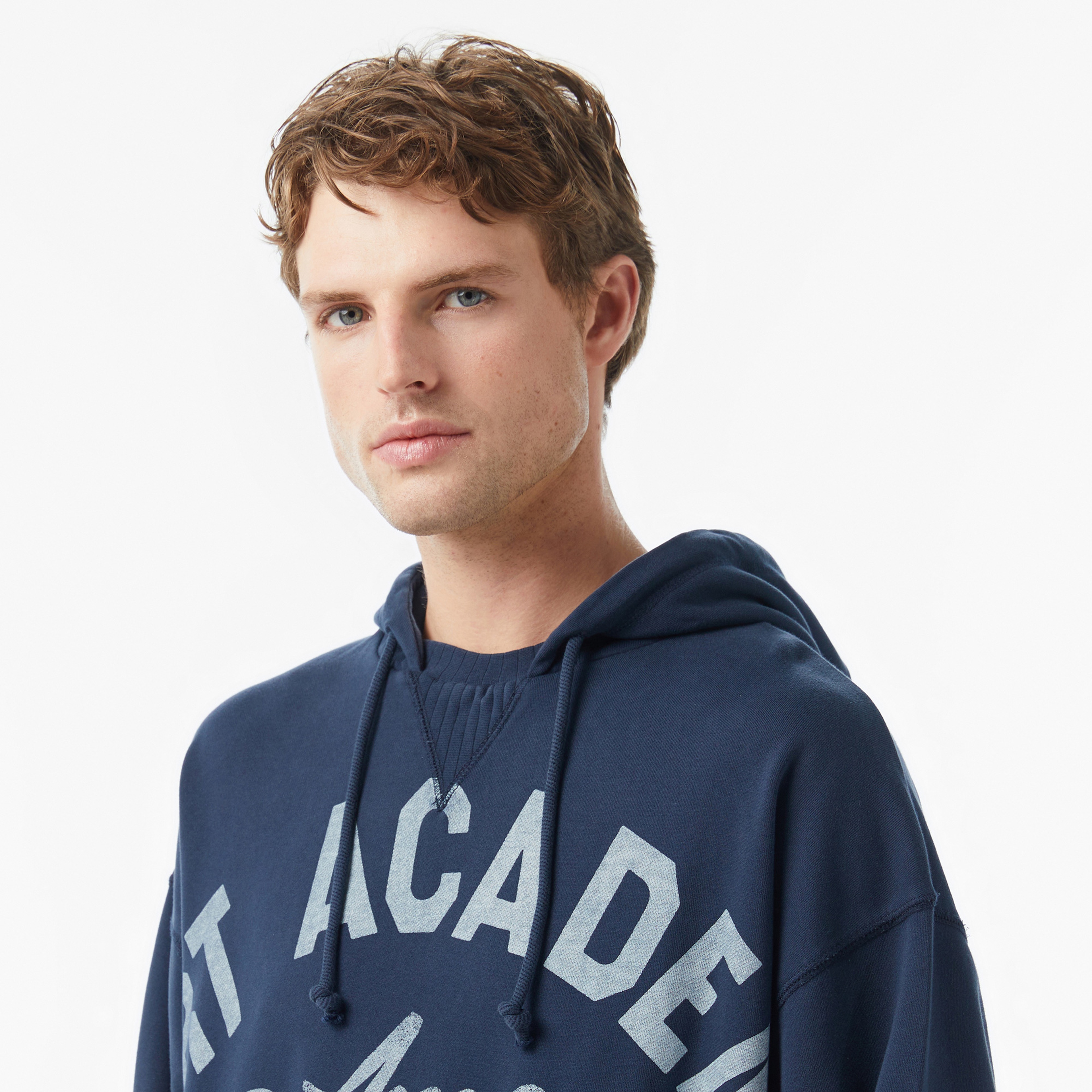 Scotch&Soda Wash Artwork Erkek Lacivert Sweatshirt