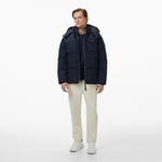 Scotch&Soda Hooded Puffer Erkek Lacivert Mont