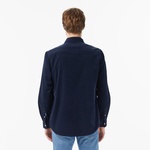 Scotch&Soda Regular-Fit Corduroy Erkek Lacivert Gömlek