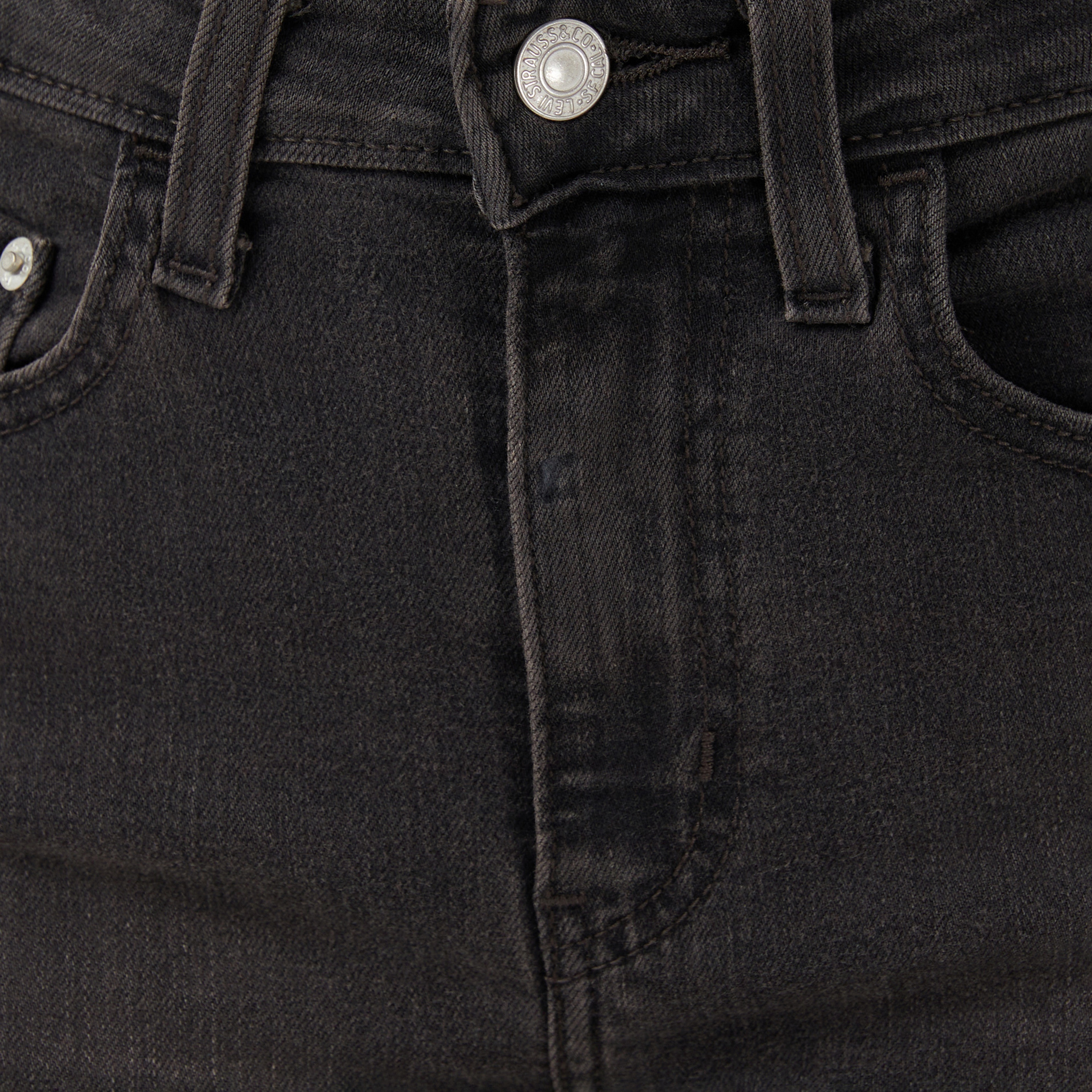 Levi's 725 High Rise Bootcut Nostalgic Kadın Siyah Jean