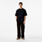 Scotch&Soda Jacquard Cotton-Blend Corduroy Relaxed Fit Erkek Kahverengi Pantolon