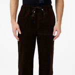Scotch&Soda Jacquard Cotton-Blend Corduroy Relaxed Fit Erkek Kahverengi Pantolon
