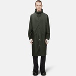 Rains Longer Jacket W3 Kadın Yeşil Yağmurluk