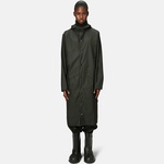 Rains Longer Jacket W3 Kadın Yeşil Yağmurluk