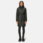 Rains Lohja Long Insulated Curve Jacket W3T2 Unisex Yeşil Yağmurluk