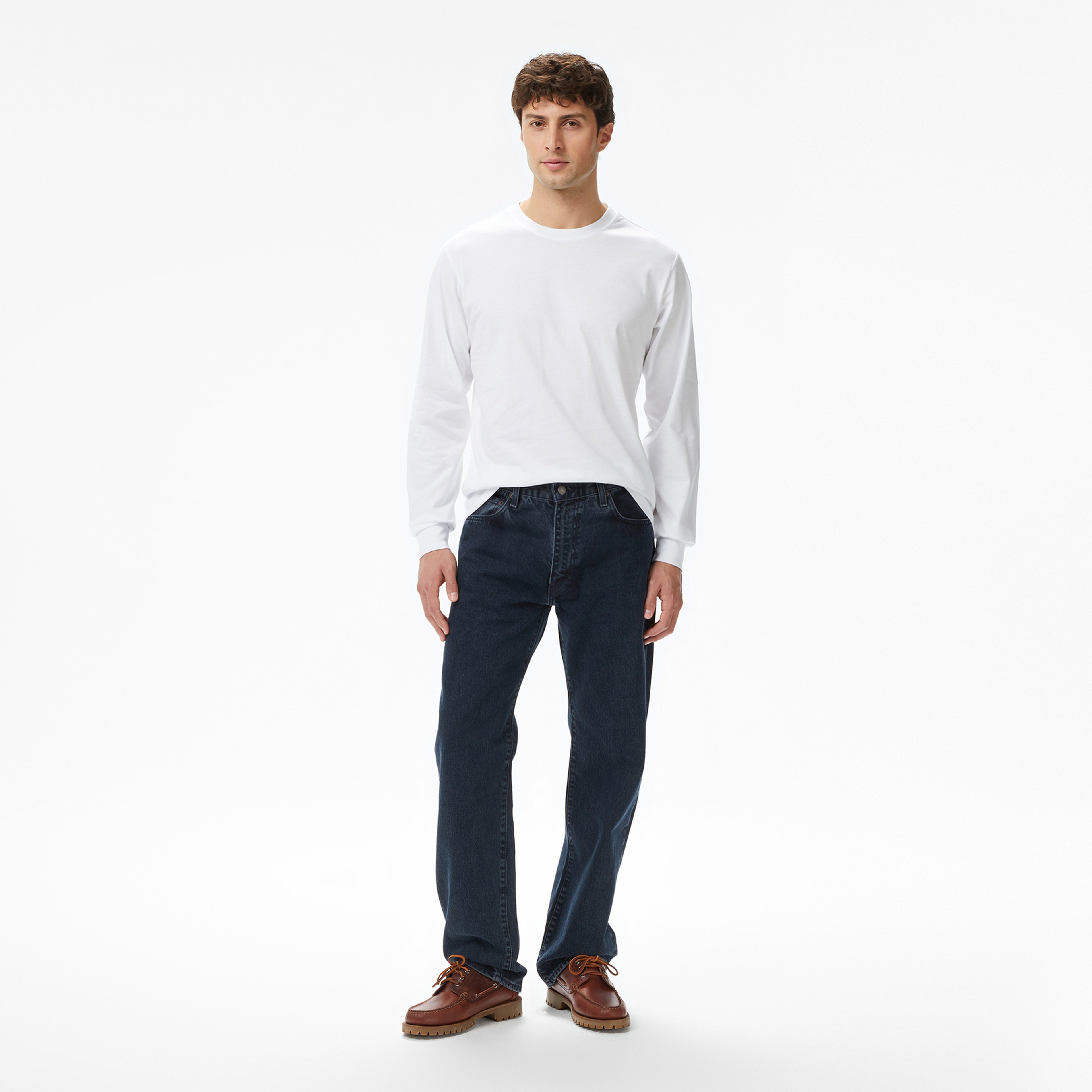 Levi's 555 Relaxed Straight Erkek Lacivert Jean