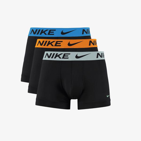 Nike 3' lü Erkek Siyah Boxer
