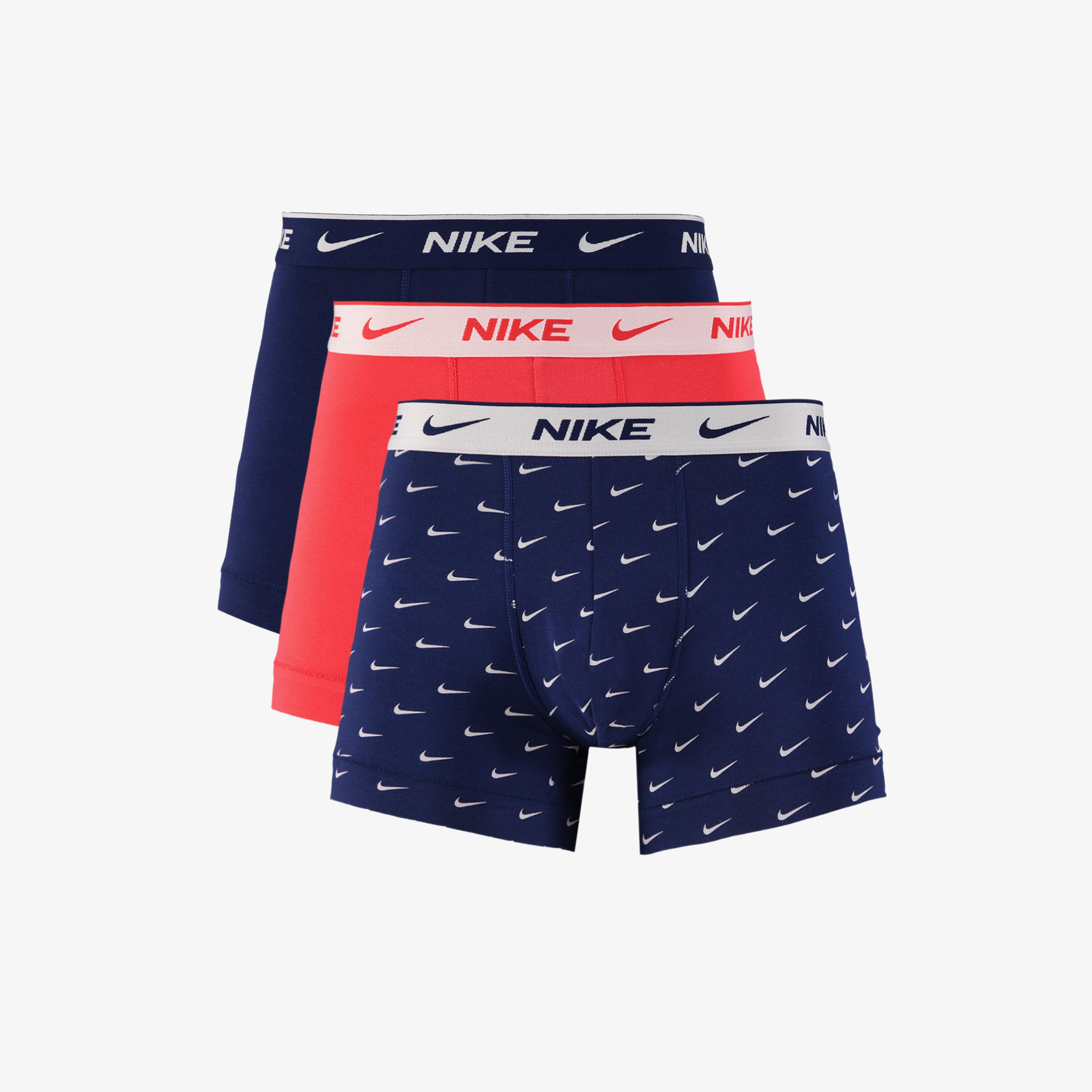 Nike 3' lü Erkek Renkli Boxer
