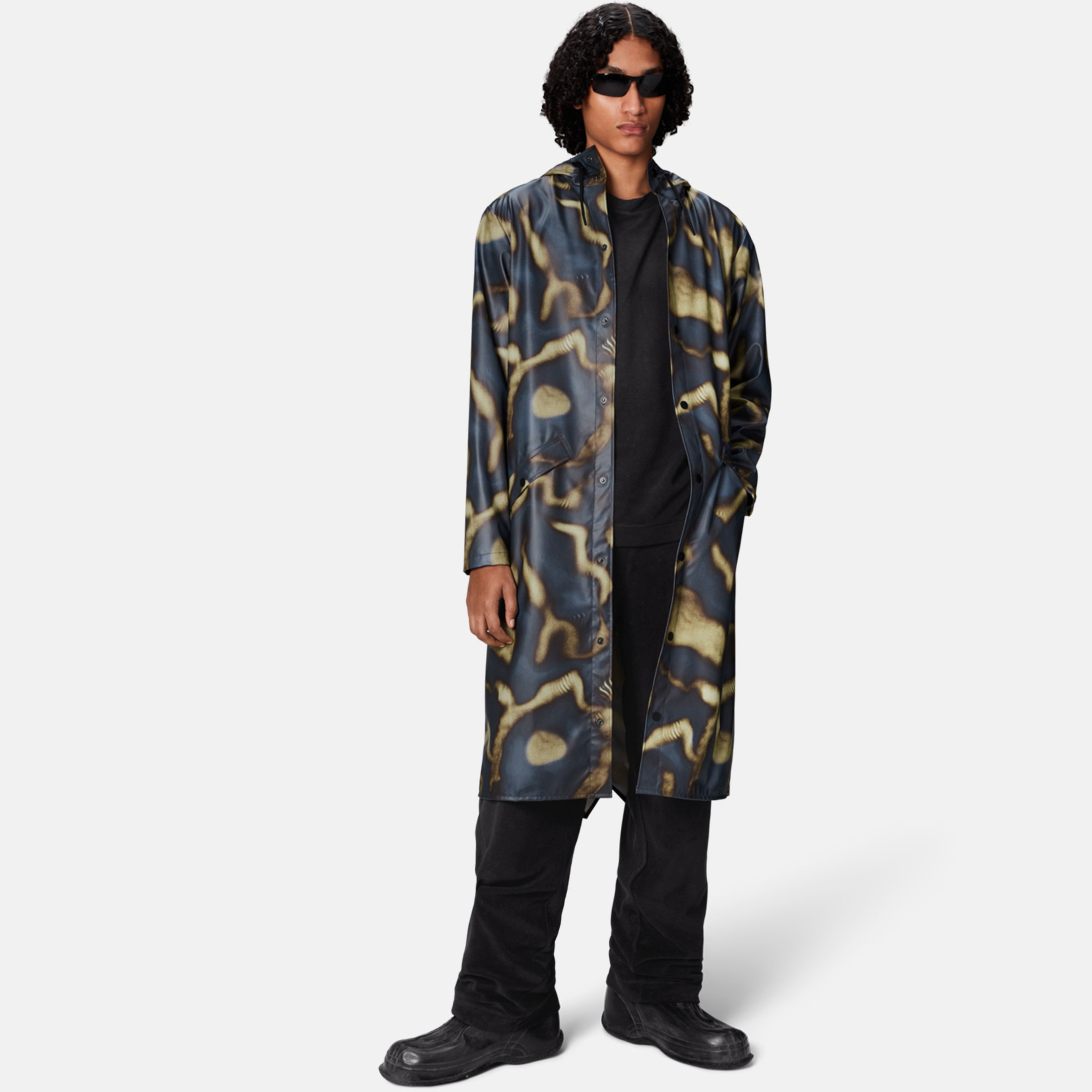 Rains Longer W3 Kadın Renkli Yağmurluk