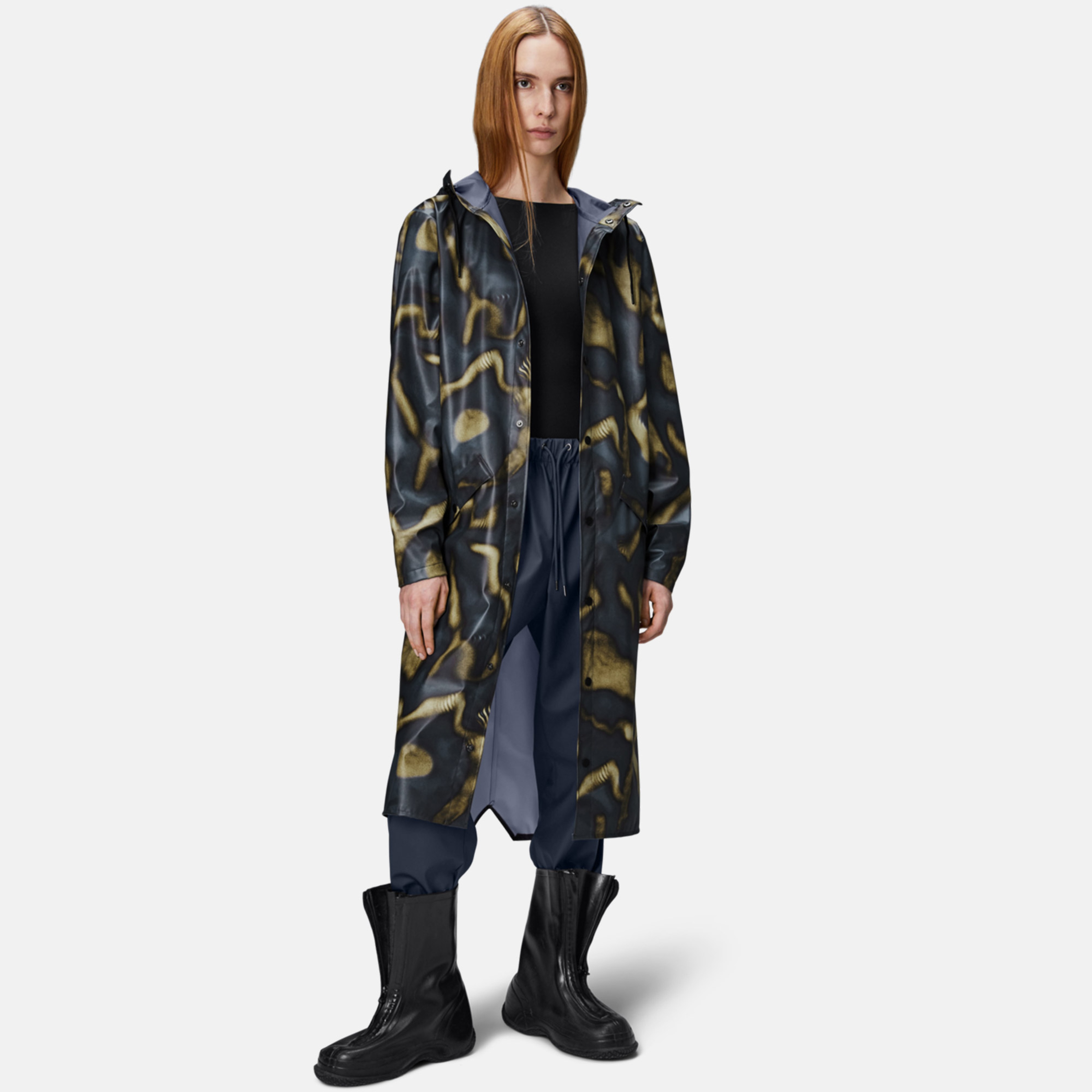 Rains Longer W3 Kadın Renkli Yağmurluk