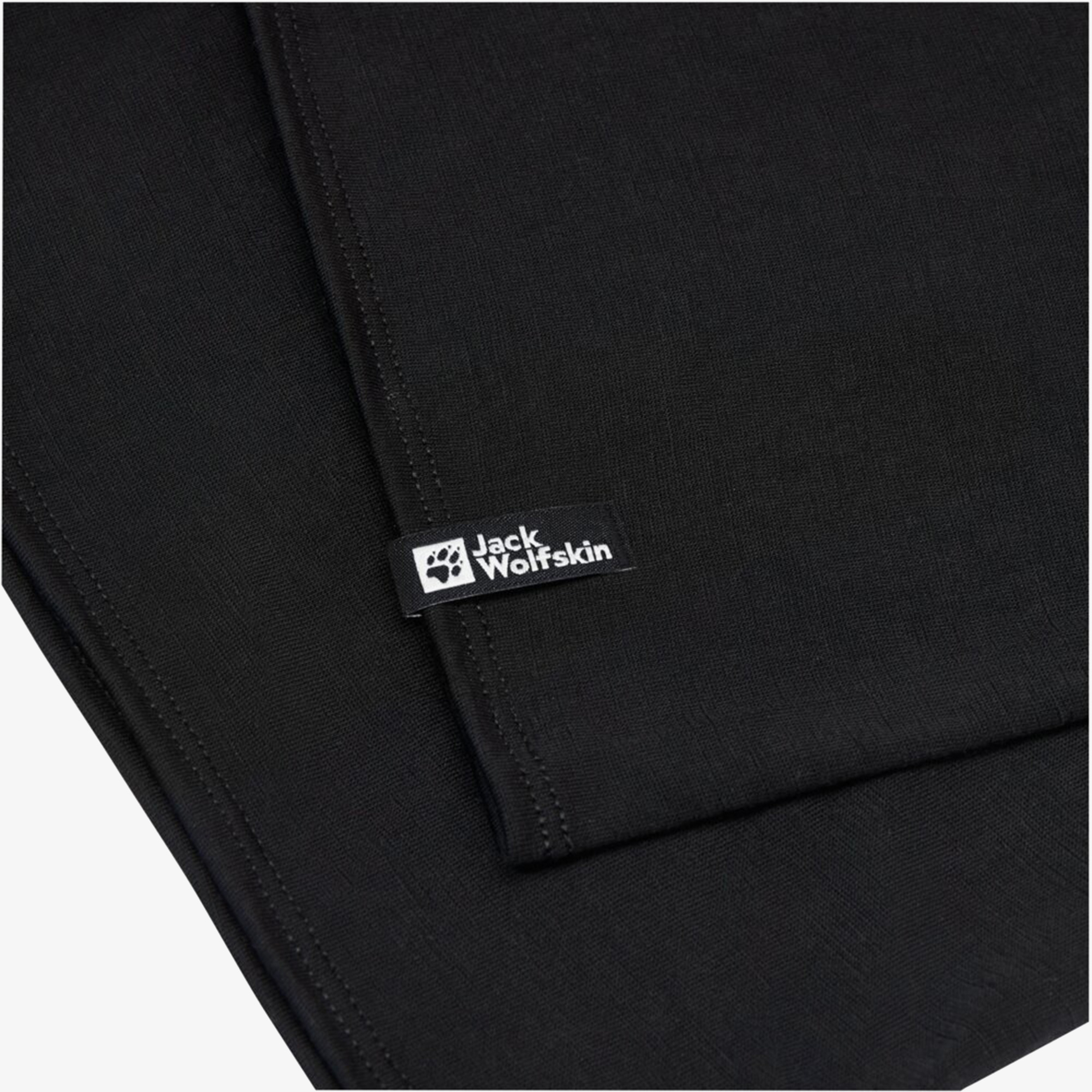 Jack Wolfskin Merino Unisex Siyah Boyunluk