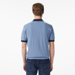 Scotch&Soda Knitted Tone On Tone Striped Regular Fit Erkek Lacivert Polo