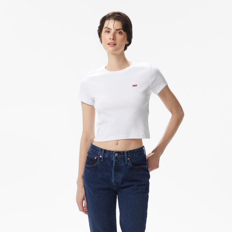 Levi's Essential Sporty Kadın Beyaz T-Shirt