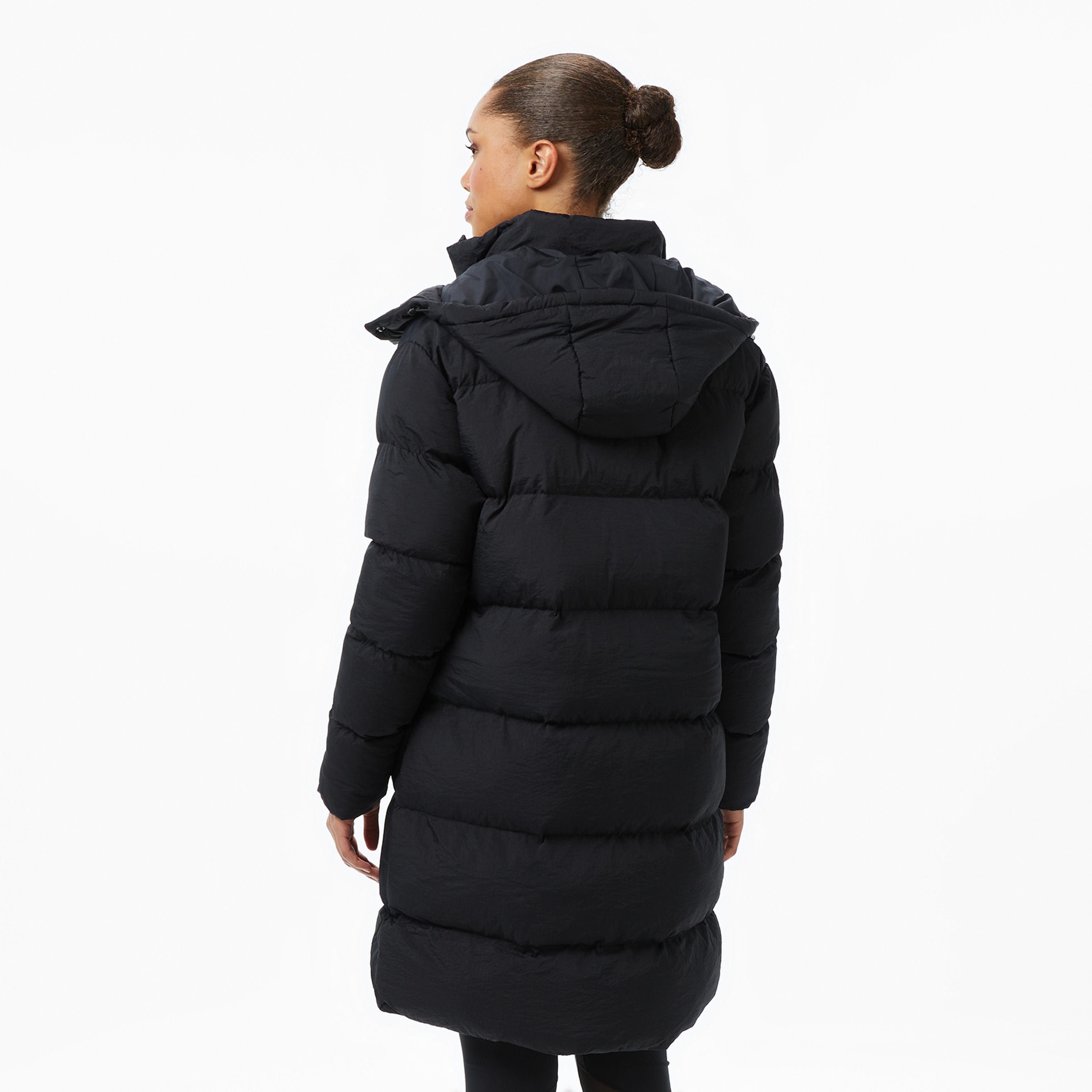 Reebok Invierno Kadın Siyah Mont