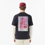 Scotch&Soda Relaxed Fit Front Back Erkek Gri T-Shirt