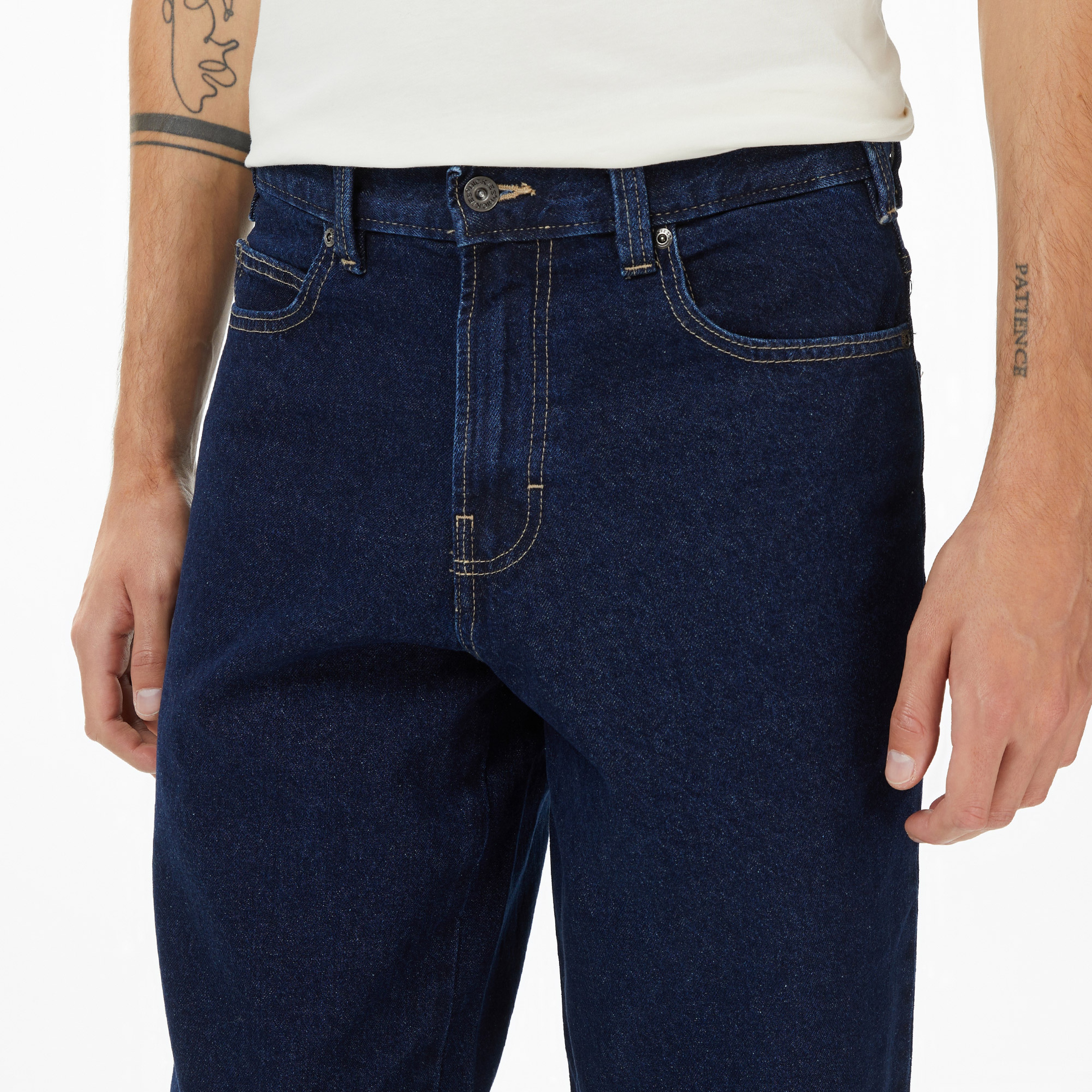Dickies Hilham Denim Erkek Lacivert Pantolon