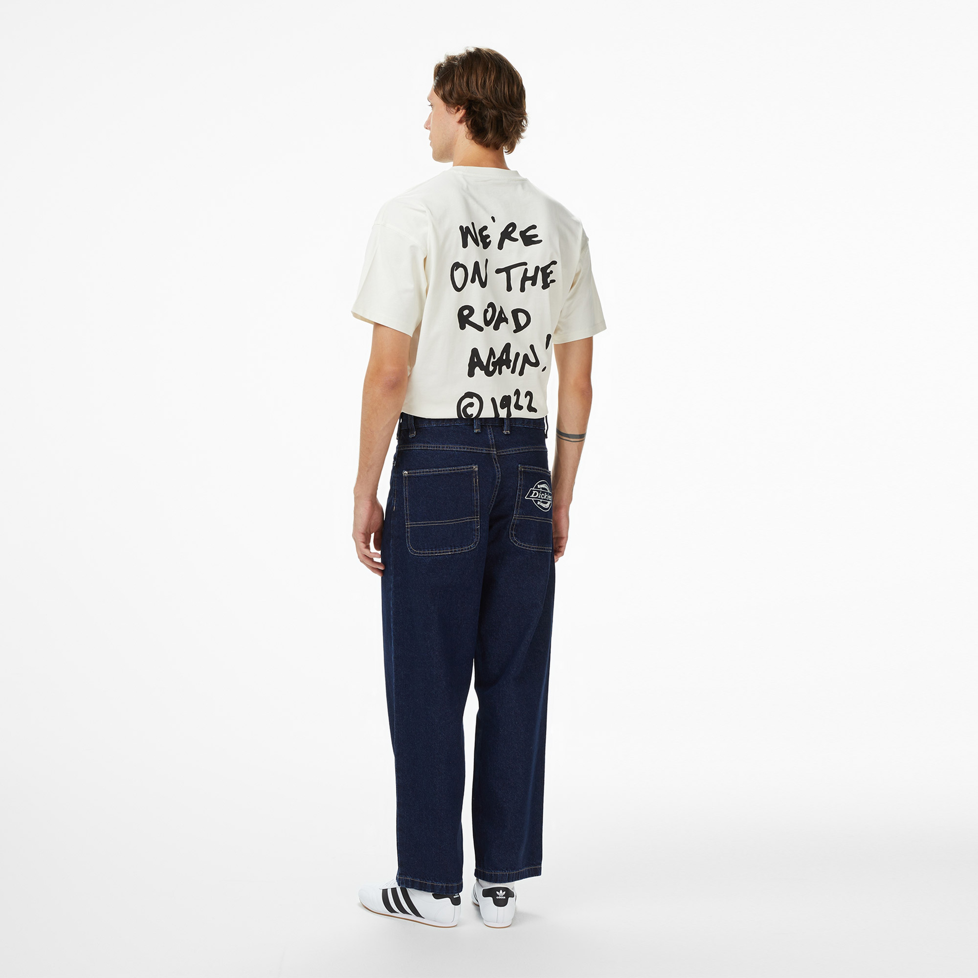 Dickies Hilham Denim Erkek Lacivert Pantolon