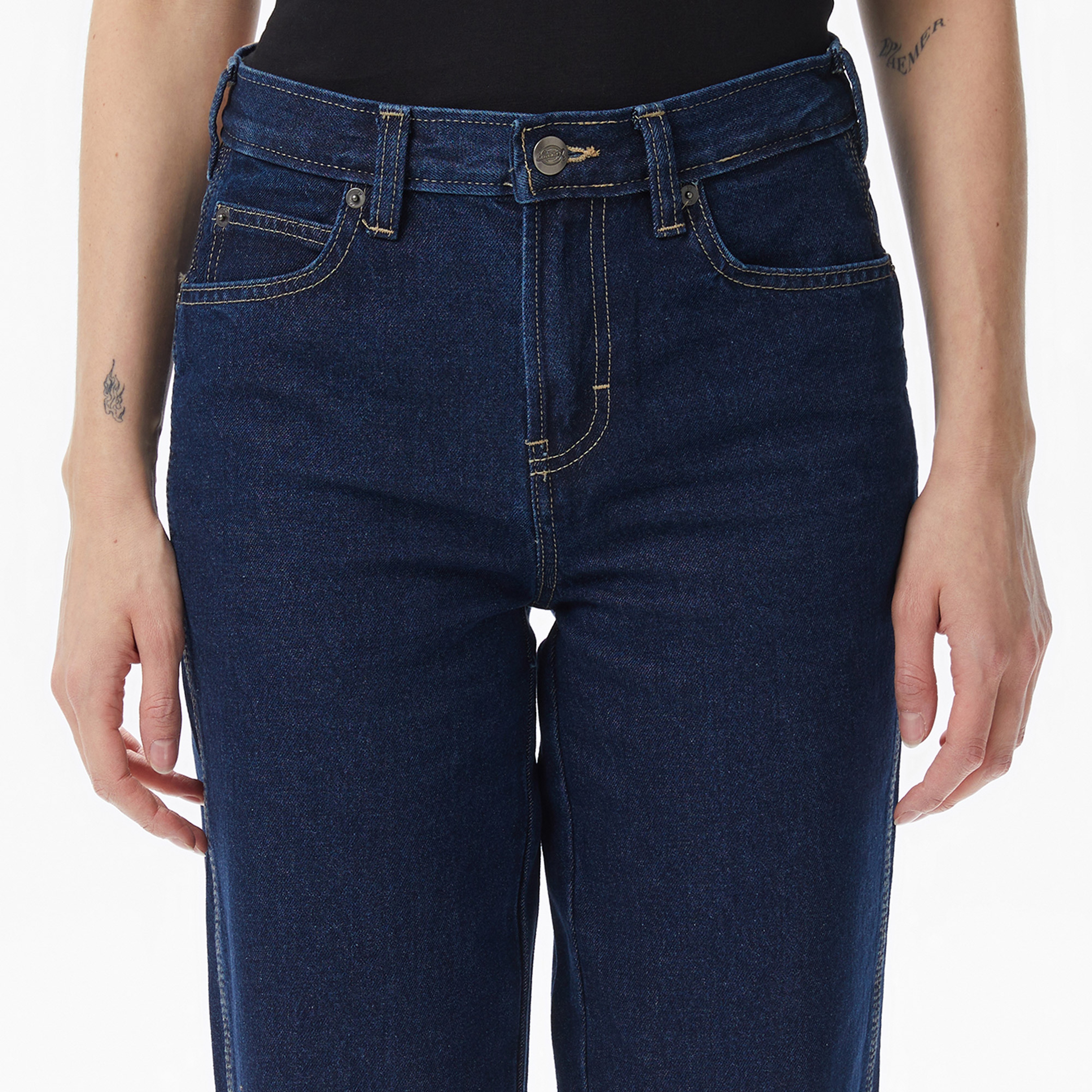 Dickies Farner Denim Kadın Lacivert Pantolon