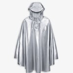 Rains Cape W3 Unisex Gri Yağmurluk
