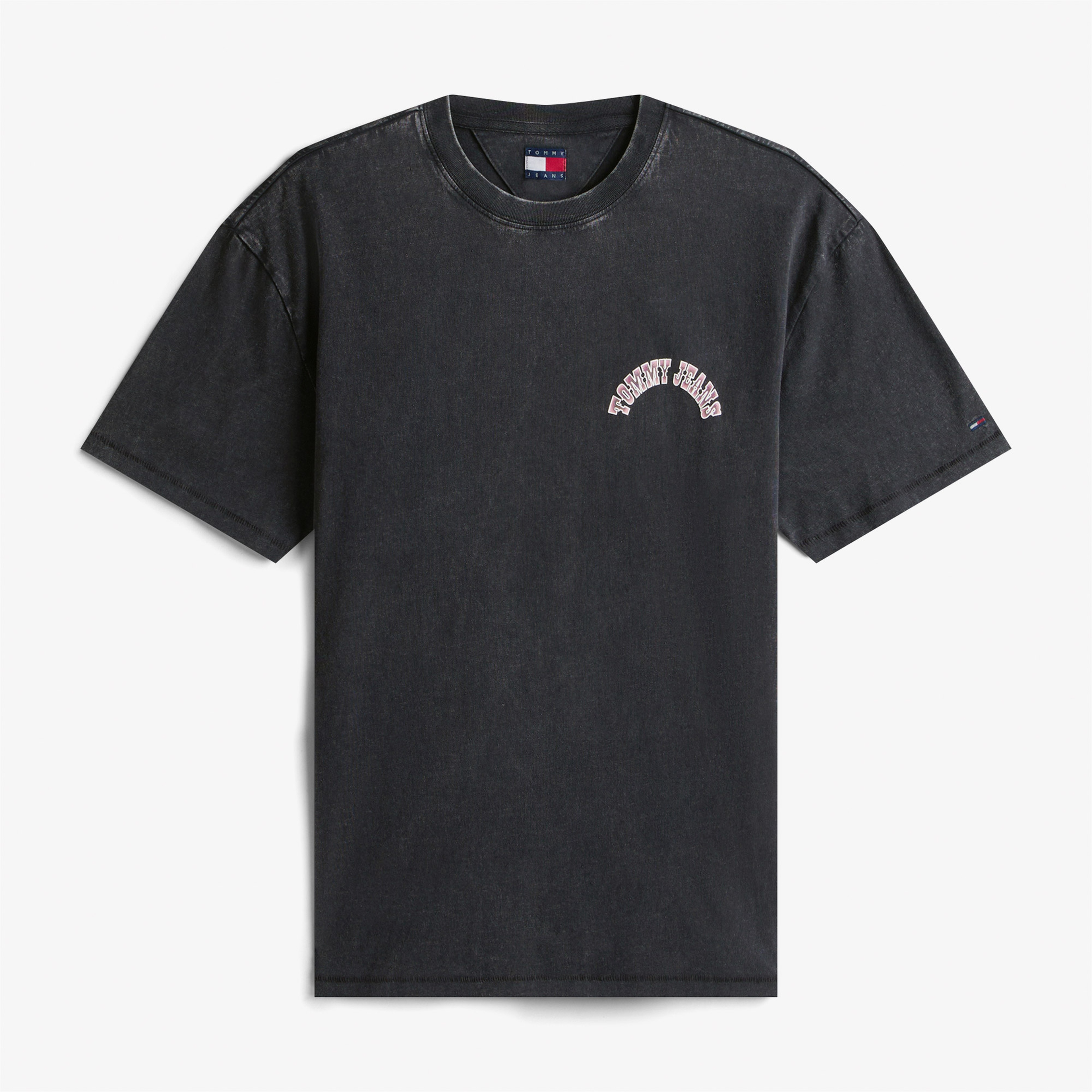 Tommy Jeans Relax Novelty Erkek Siyah T-Shirt