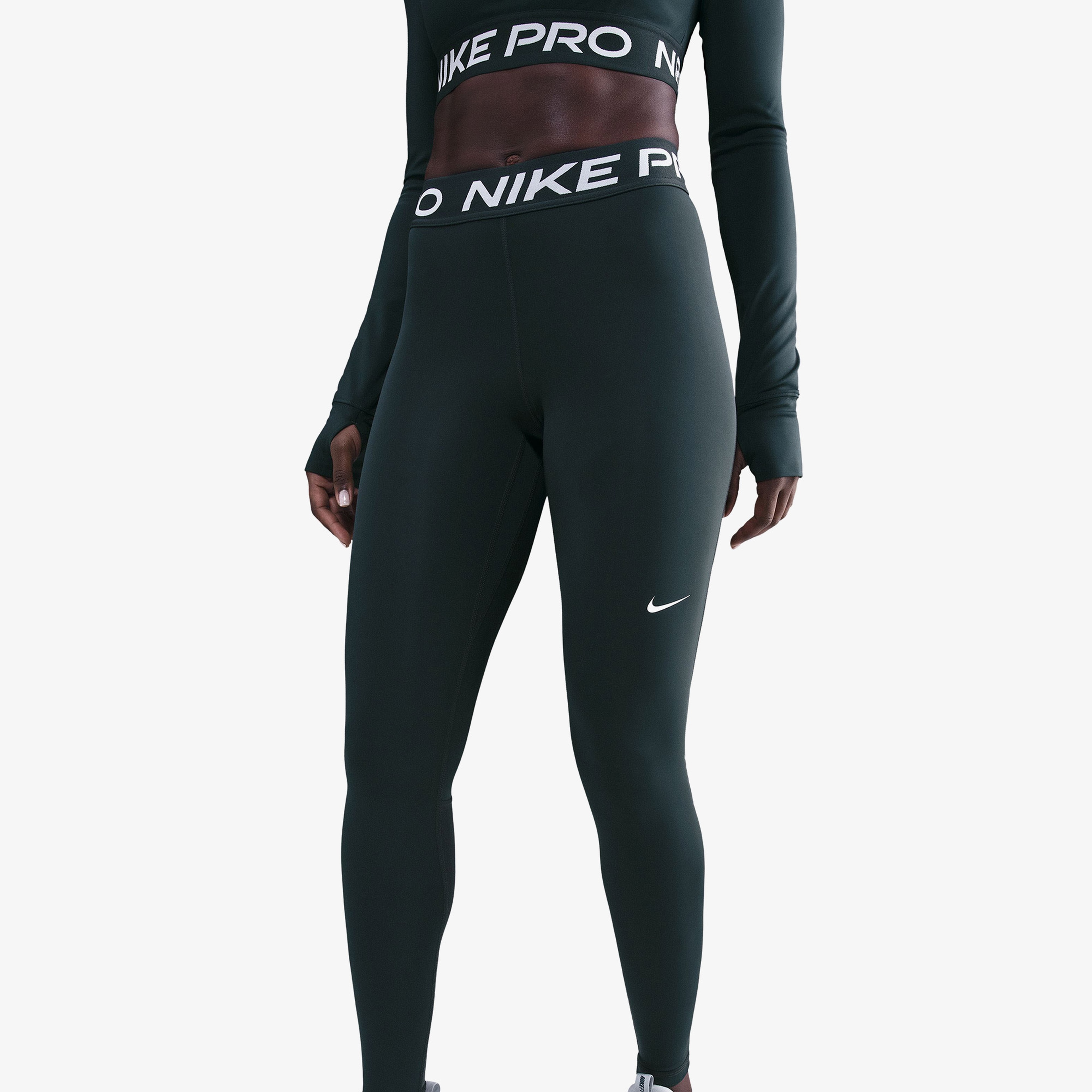 Nike Pro 365 Kadın Yeşil Tayt
