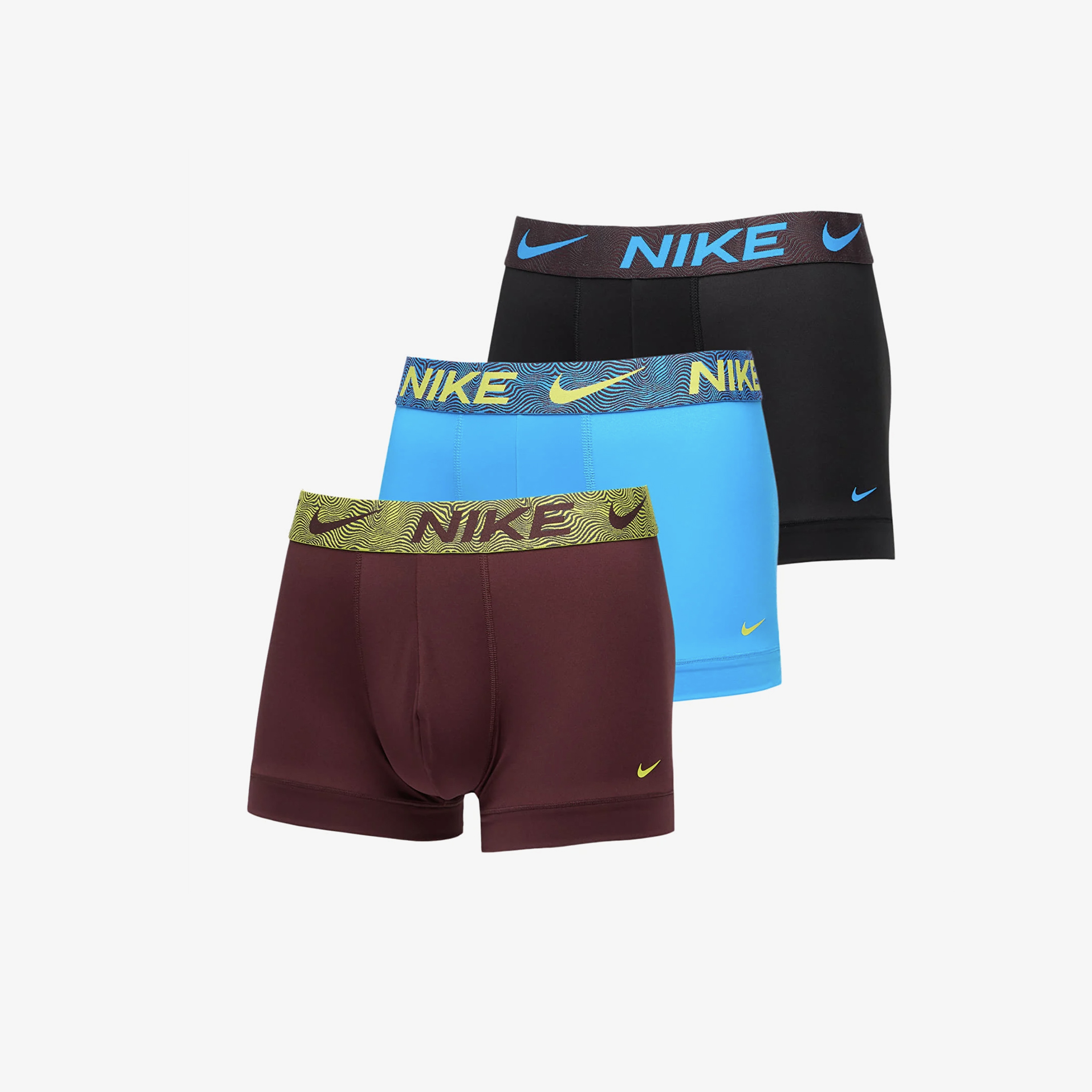 Nike 3' lü Erkek Renkli Boxer