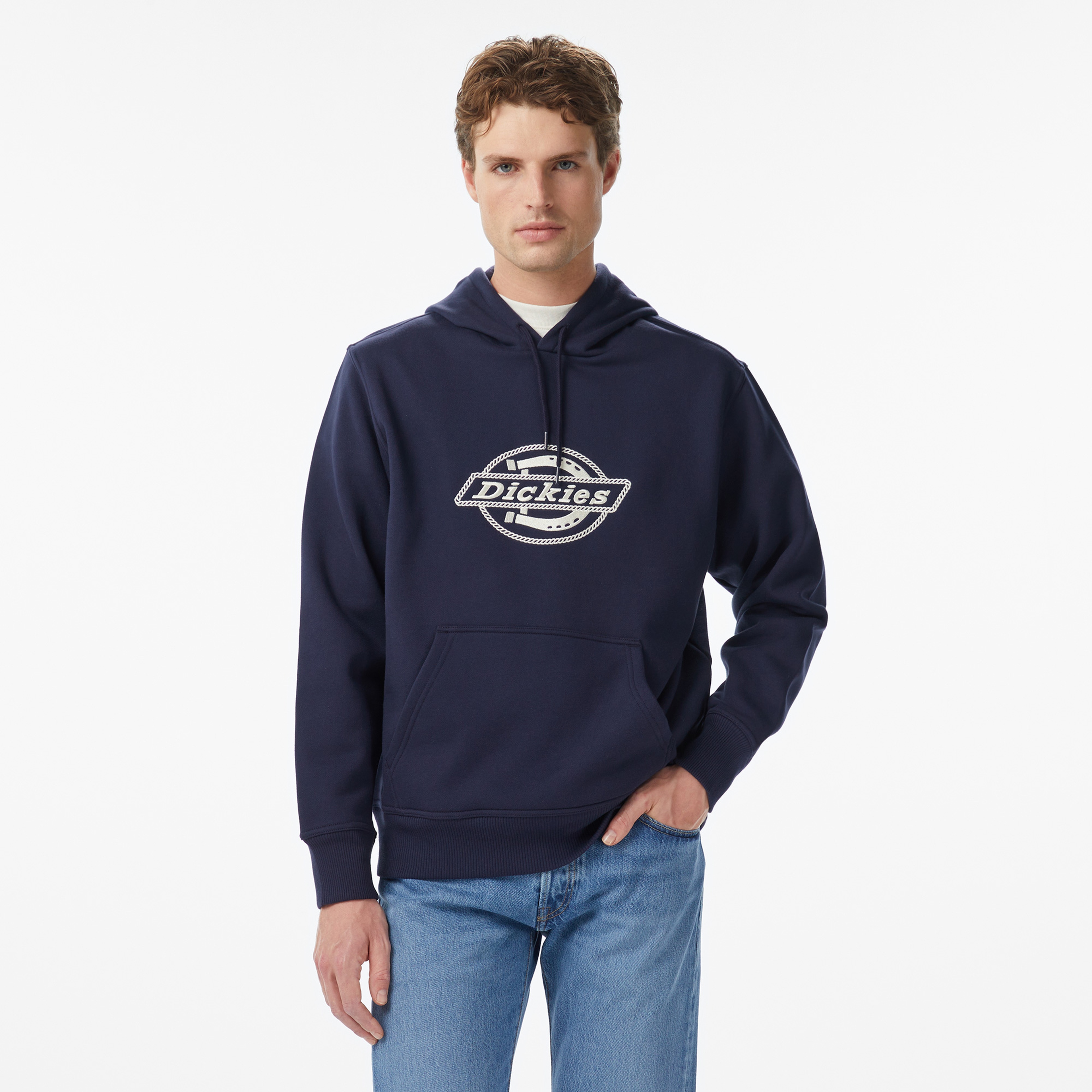 Dickies Forth Shaw Erkek Lacivert Sweatshirt