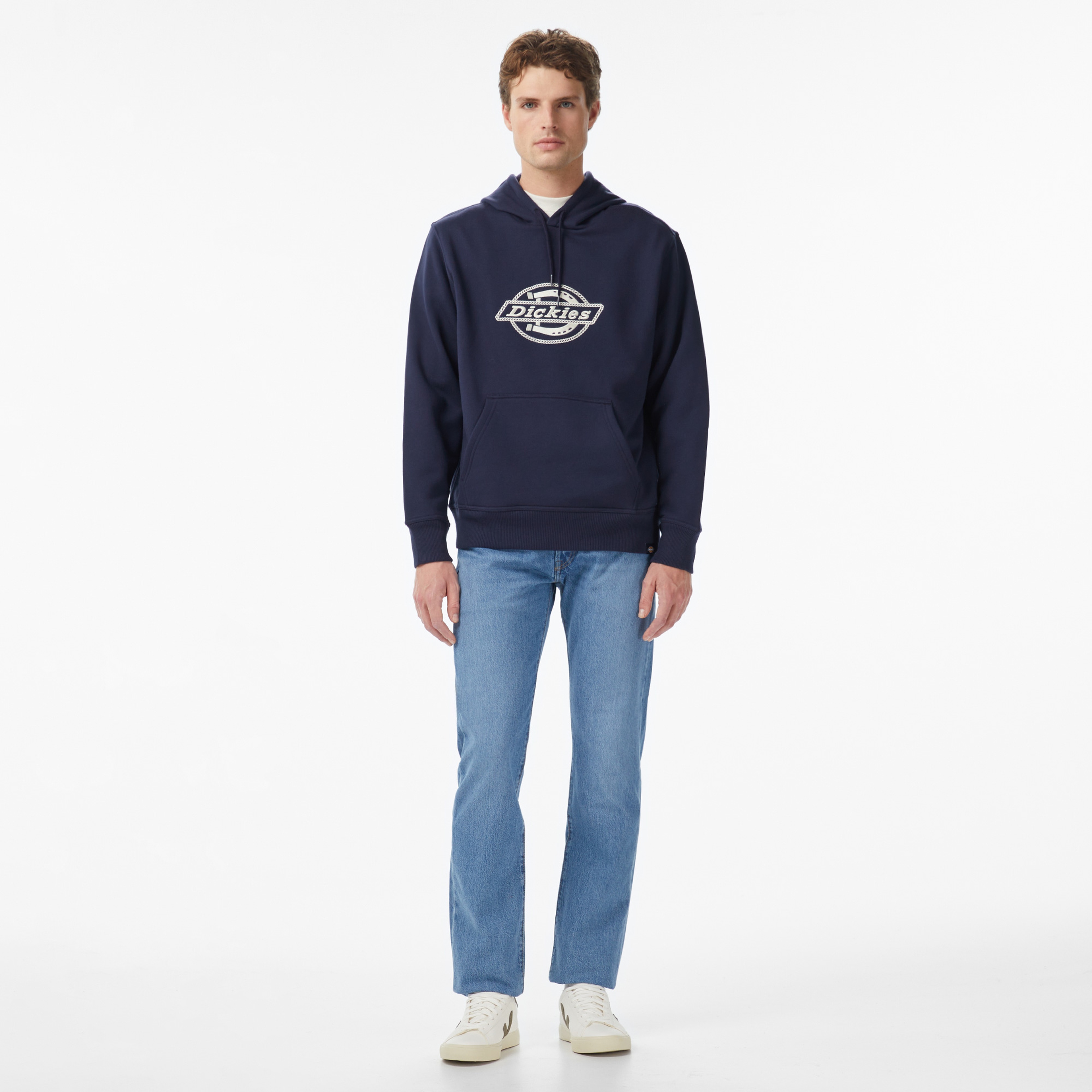 Dickies Forth Shaw Erkek Lacivert Sweatshirt
