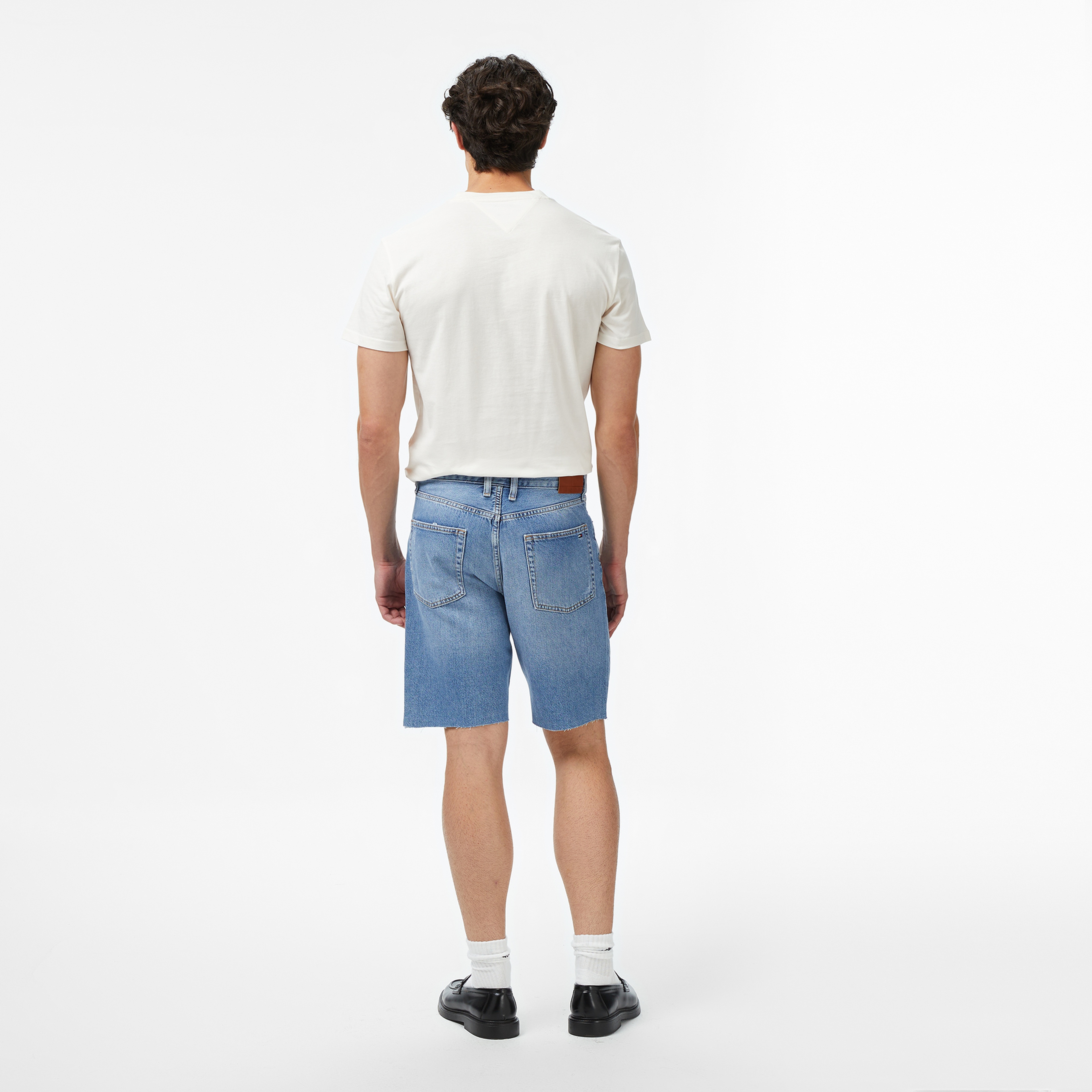 Tommy Hilfiger Isaac Relaxed Festival Erkek Mavi Jean Şort