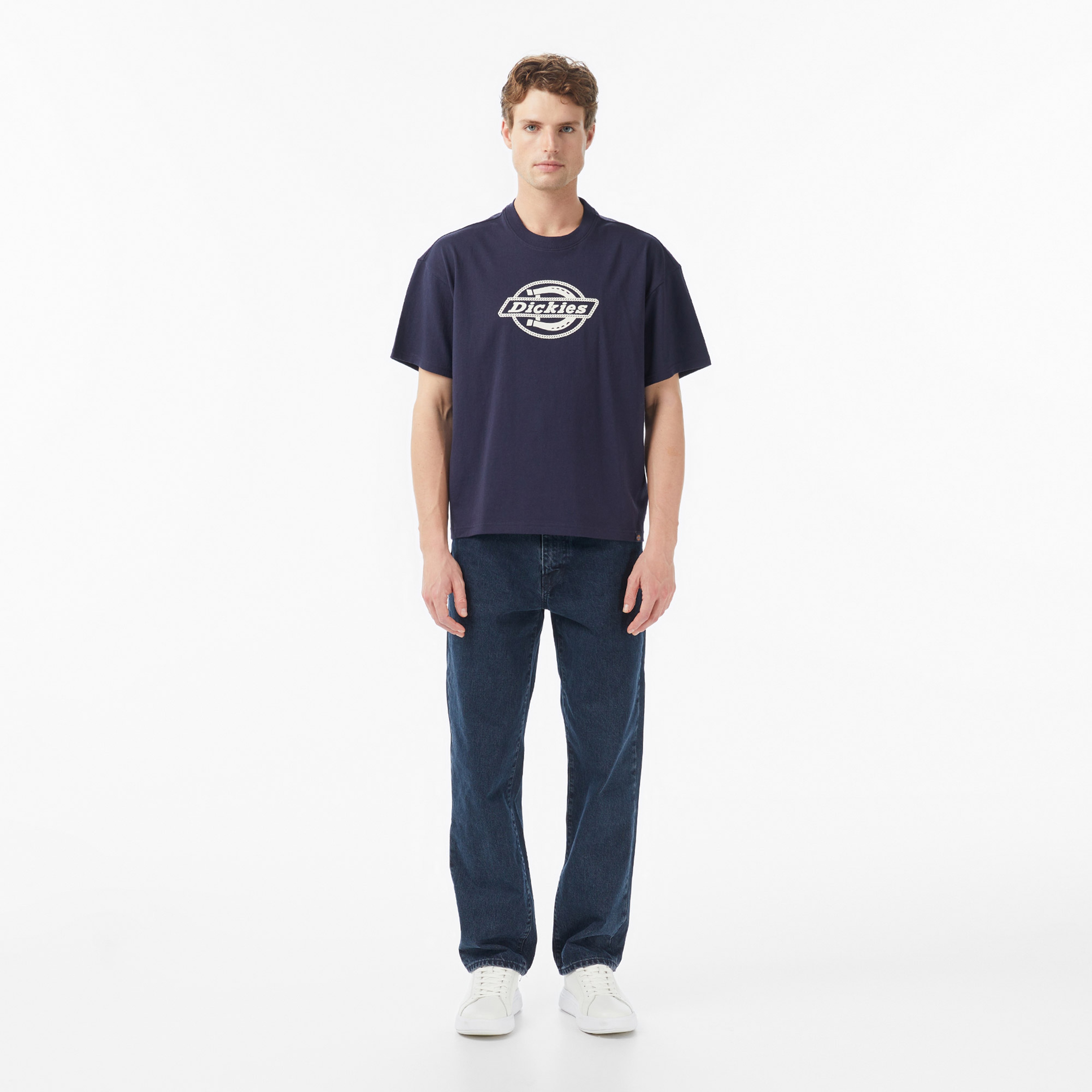 Dickies Forth Shaw Erkek Lacivert T-Shirt