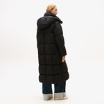 Tommy Jeans Alaska d Kadın Puffer Siyah Mont