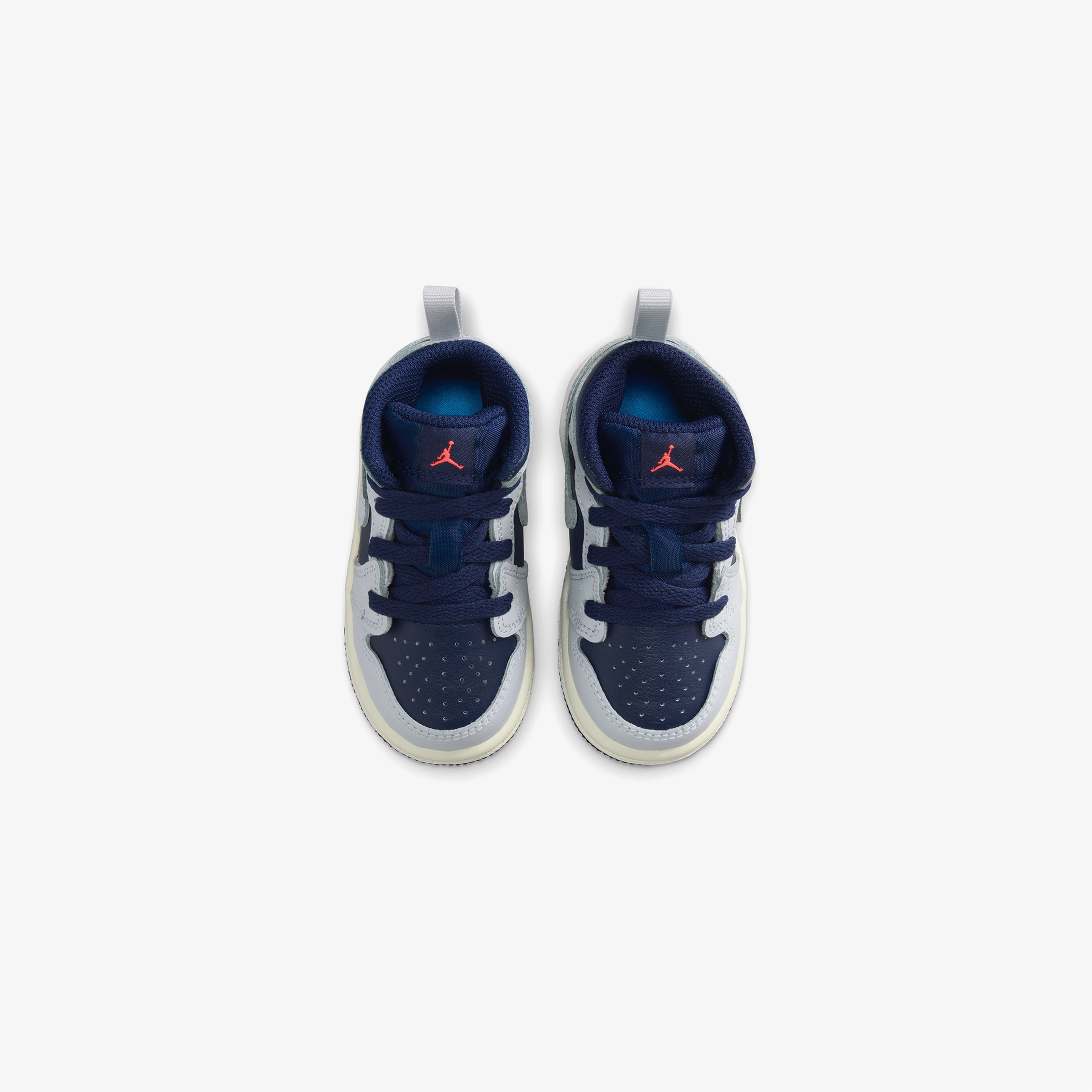 Jordan 1 Mid Çocuk Mavi Spor Ayakkabı
