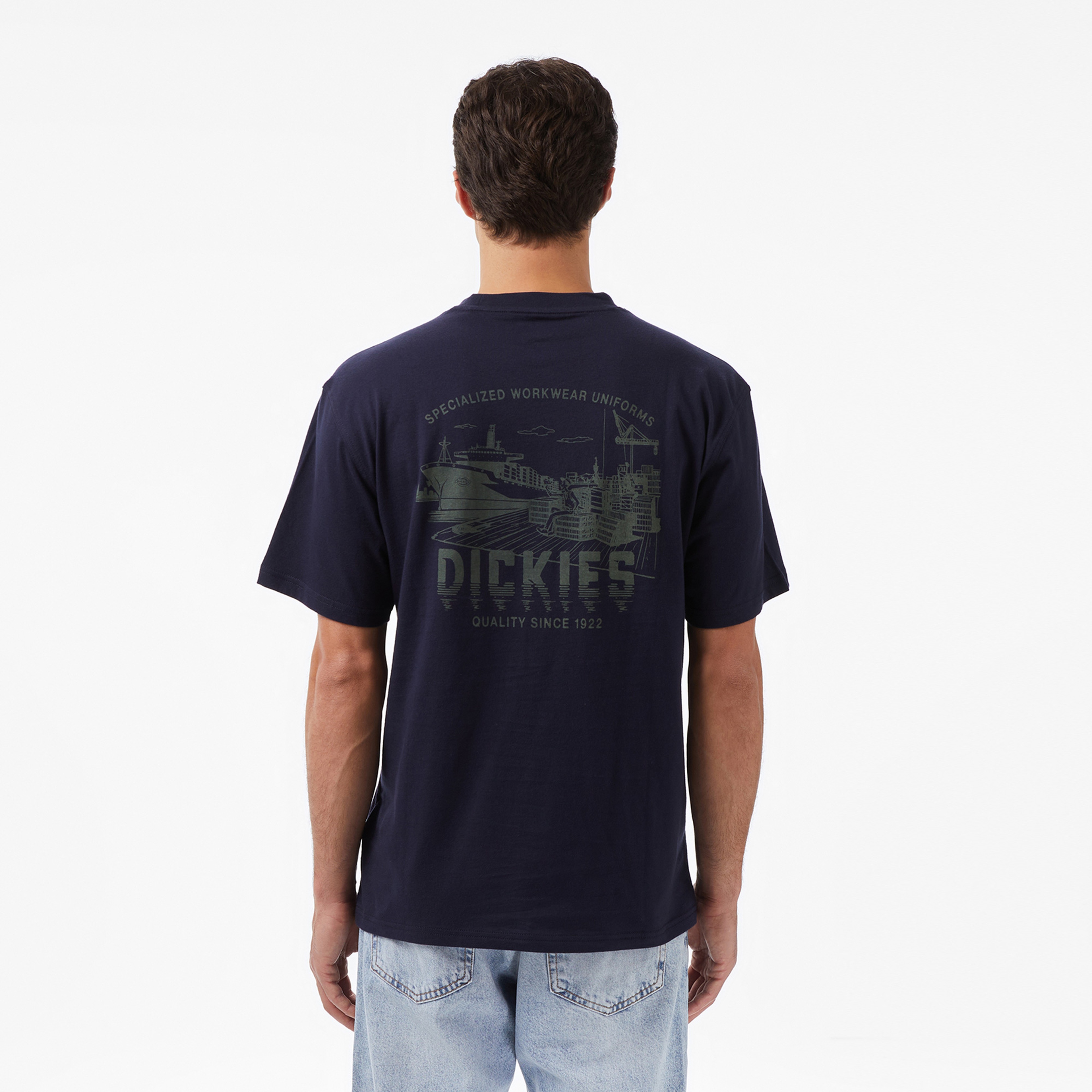 Dickies Pelham Erkek Lacivert T-Shirt