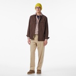 Scotch&Soda Melange Relaxed-Fit Erkek Kahverengi Gömlek