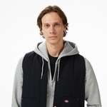 Dickies Quilted Canvas Erkek Siyah Ceket